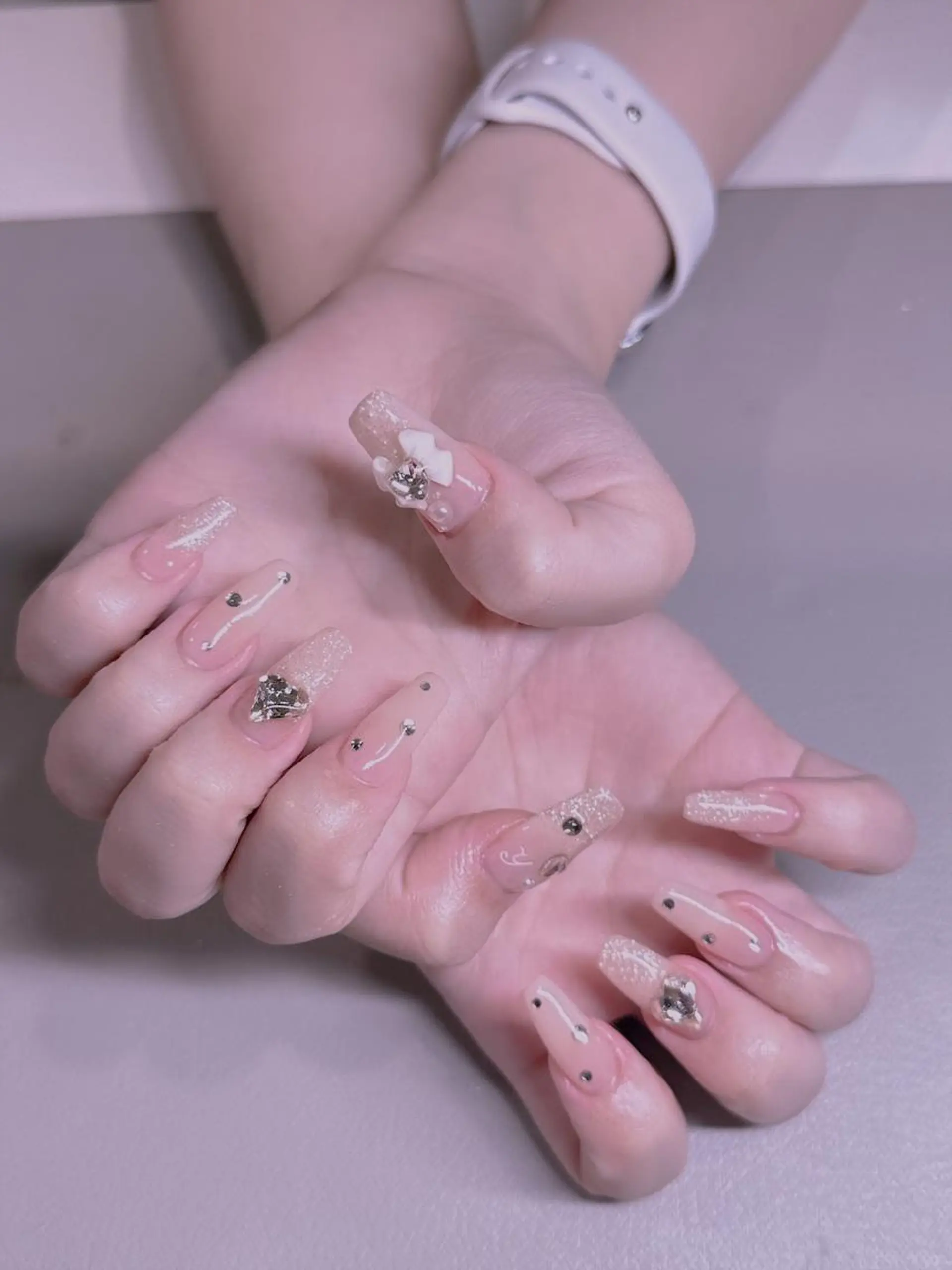 ネイル 長さだし専門店 M2 rikaのネイルデザイン