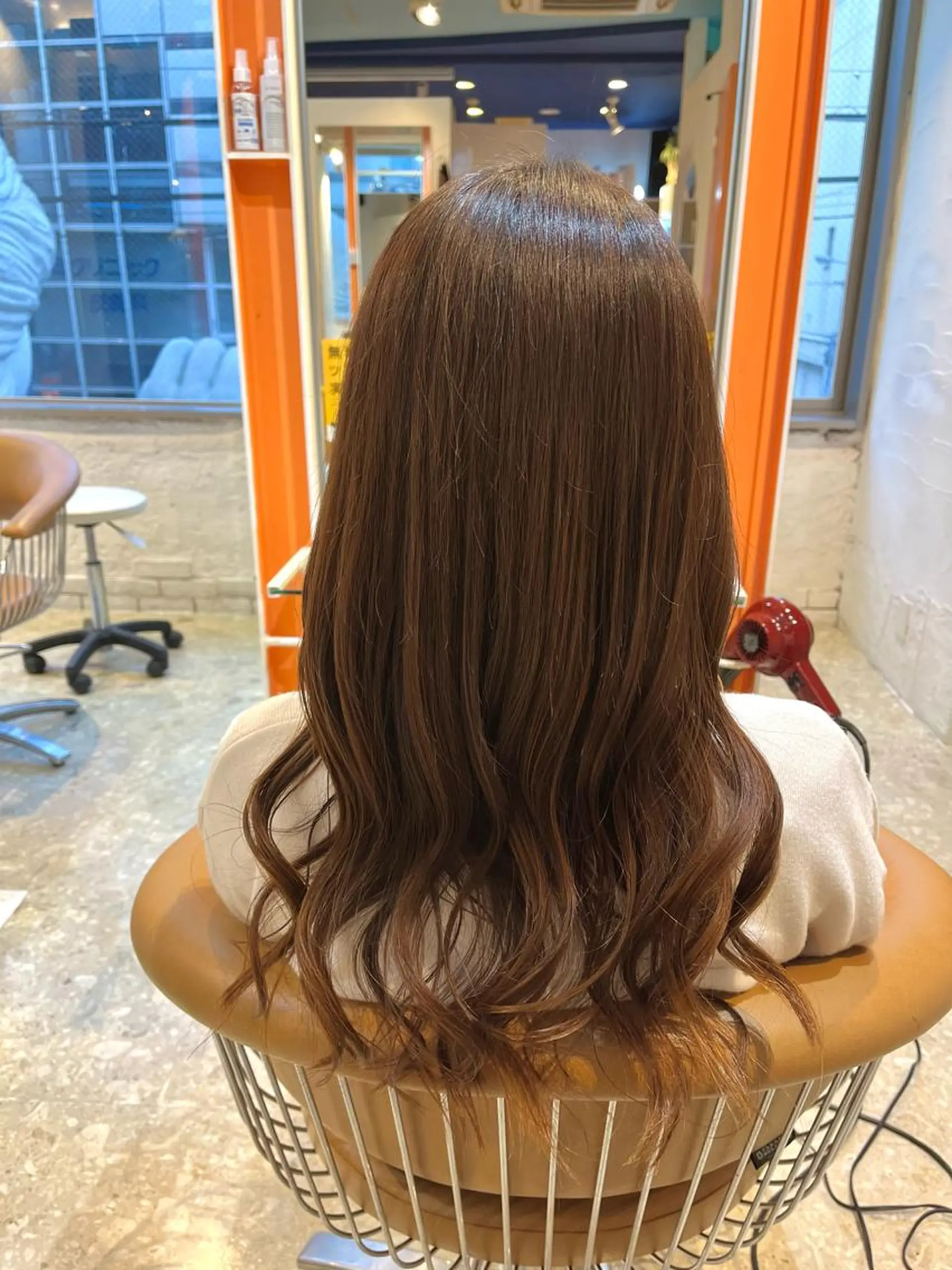 セミロング トリートメント うしだ かおるのヘアスタイル