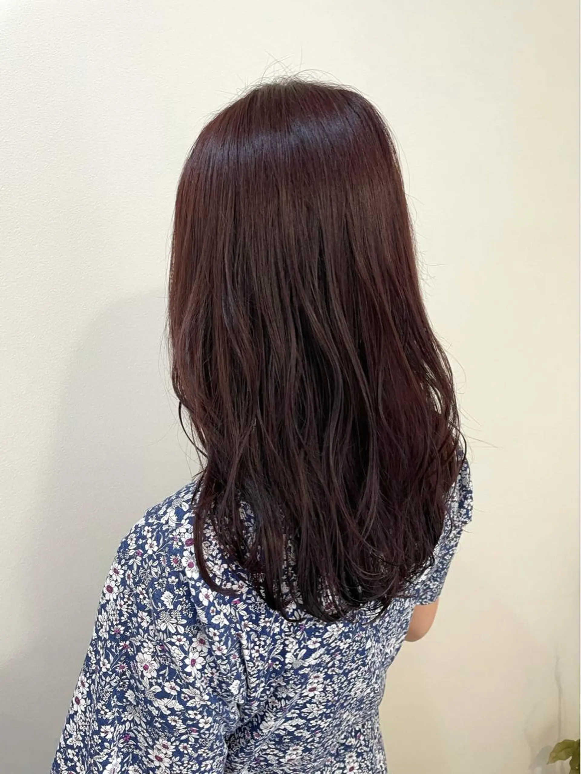 セミロング カラー ヘアカラー トリートメント 髪質改善/縮毛矯正 /青山　早希🐾のヘアスタイル