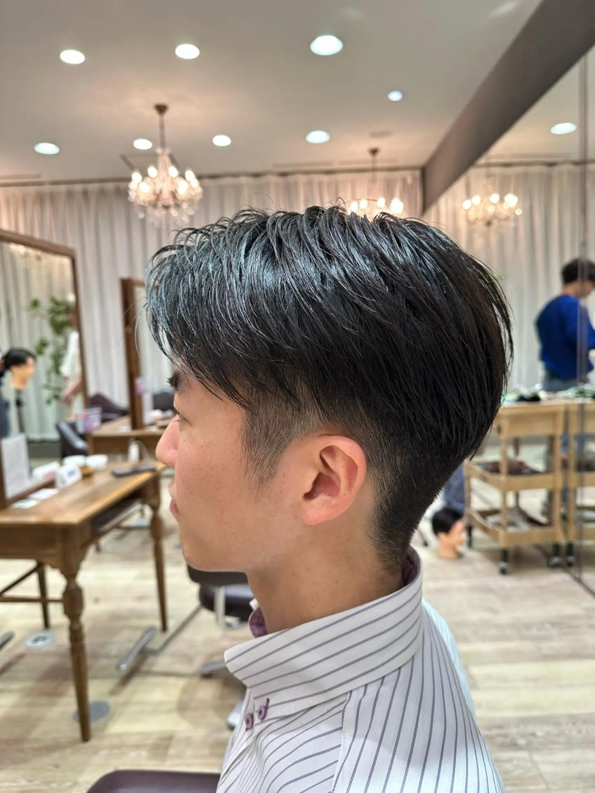 メンズ マッシュ 宮原 智美のヘアスタイル