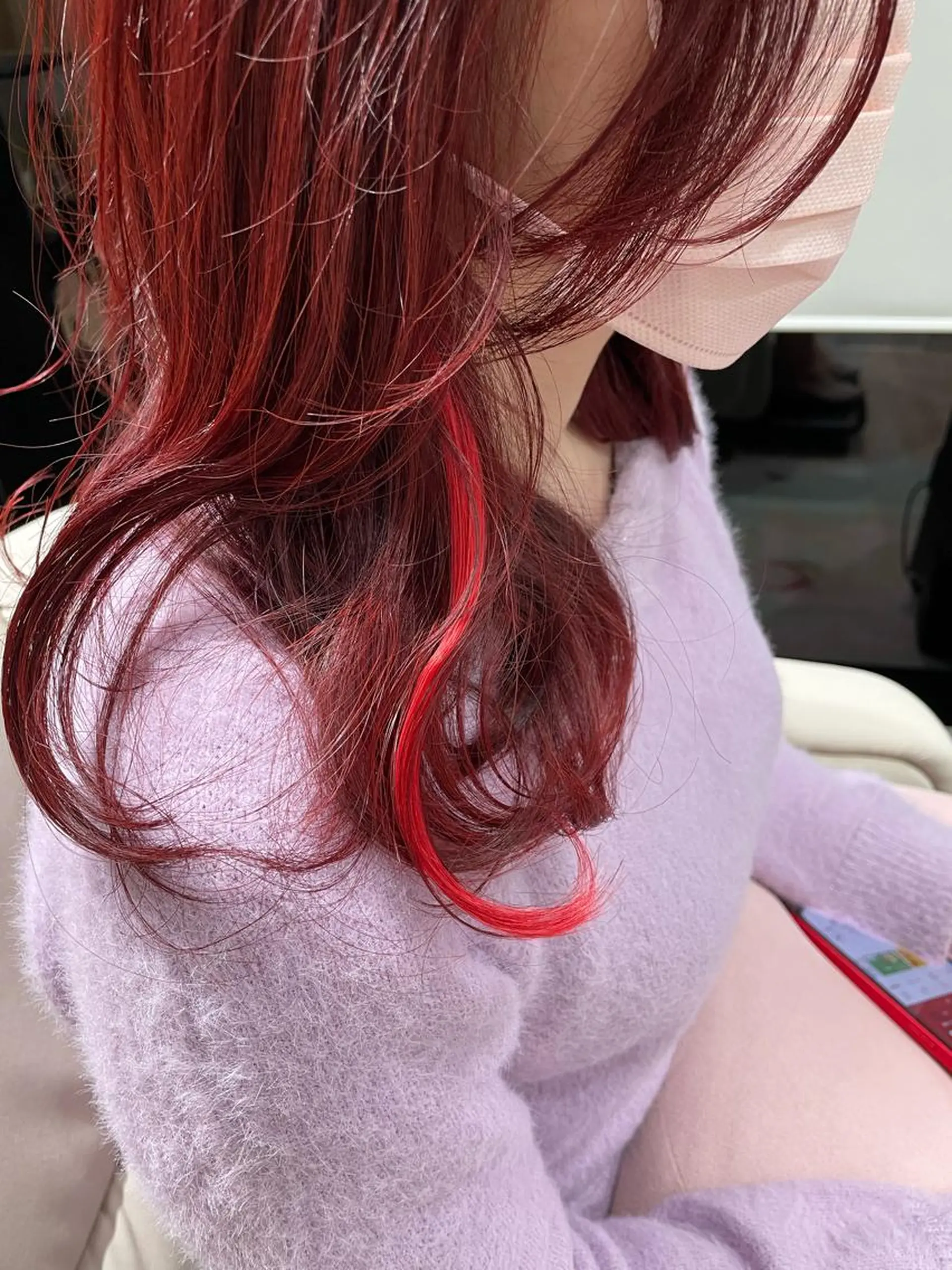 ミディアム シールエクステ エクステ ✨髪質改善 やまさきつばさのヘアスタイル