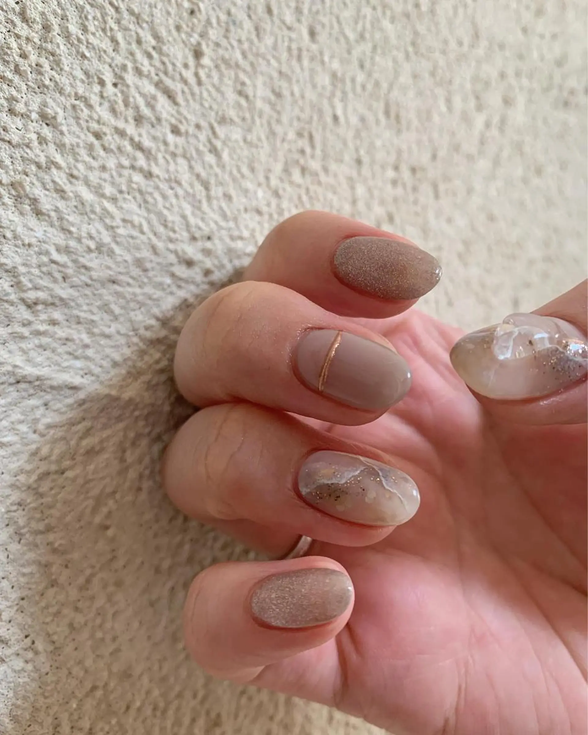 ネイル ハンドネイル 𝑡𝑖𝑎𝑚𓂃 きむらゆきののネイルデザイン