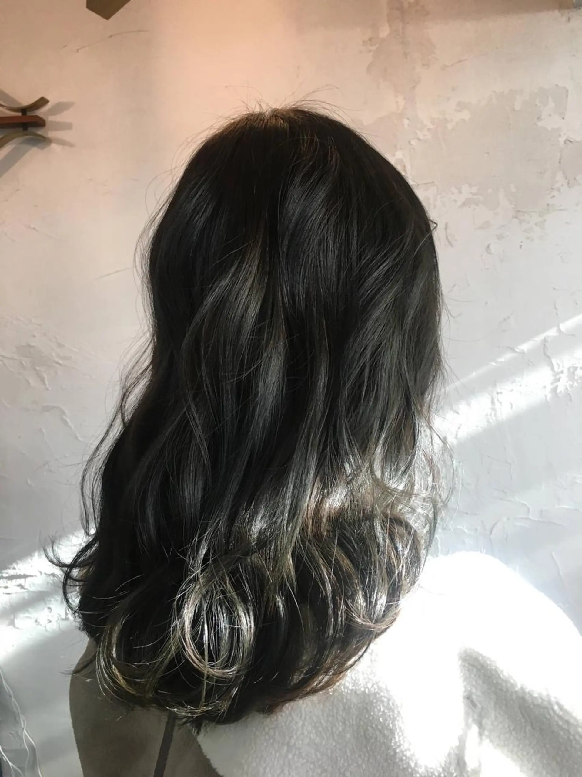 セミロング カット ヘアカラー トリートメント 松田 由紀子のヘアスタイル