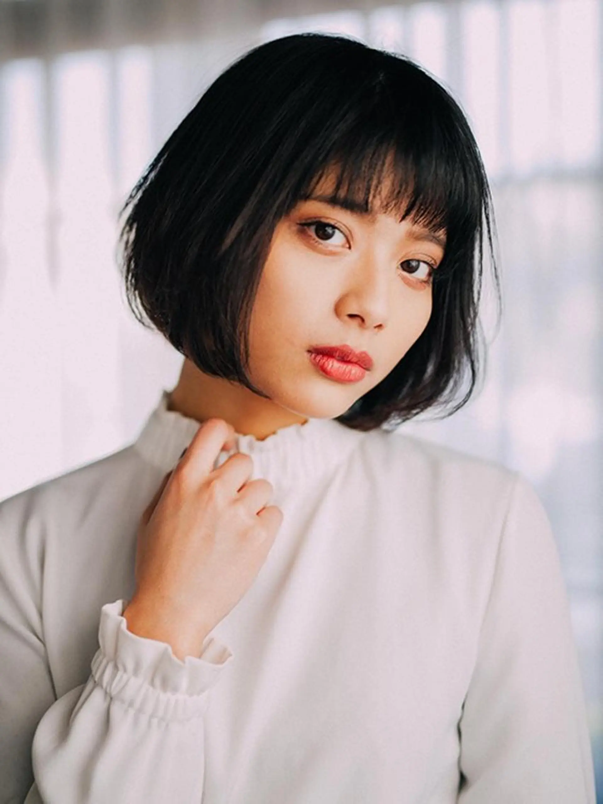 カラー benji所属・Hamatsu Misakiのヘアスタイル