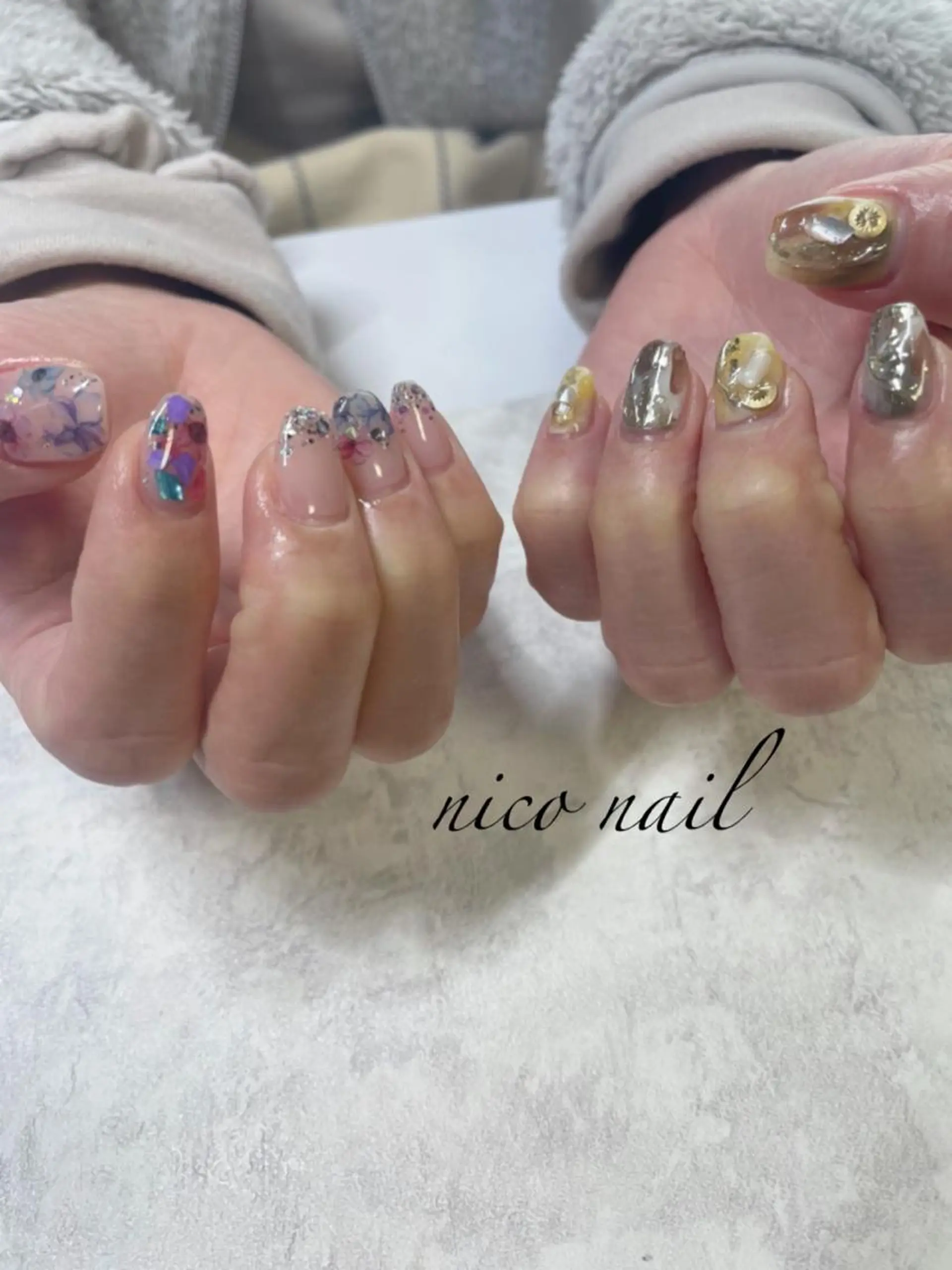 ネイル 香芝市ネイルサロン nico nailのネイルデザイン