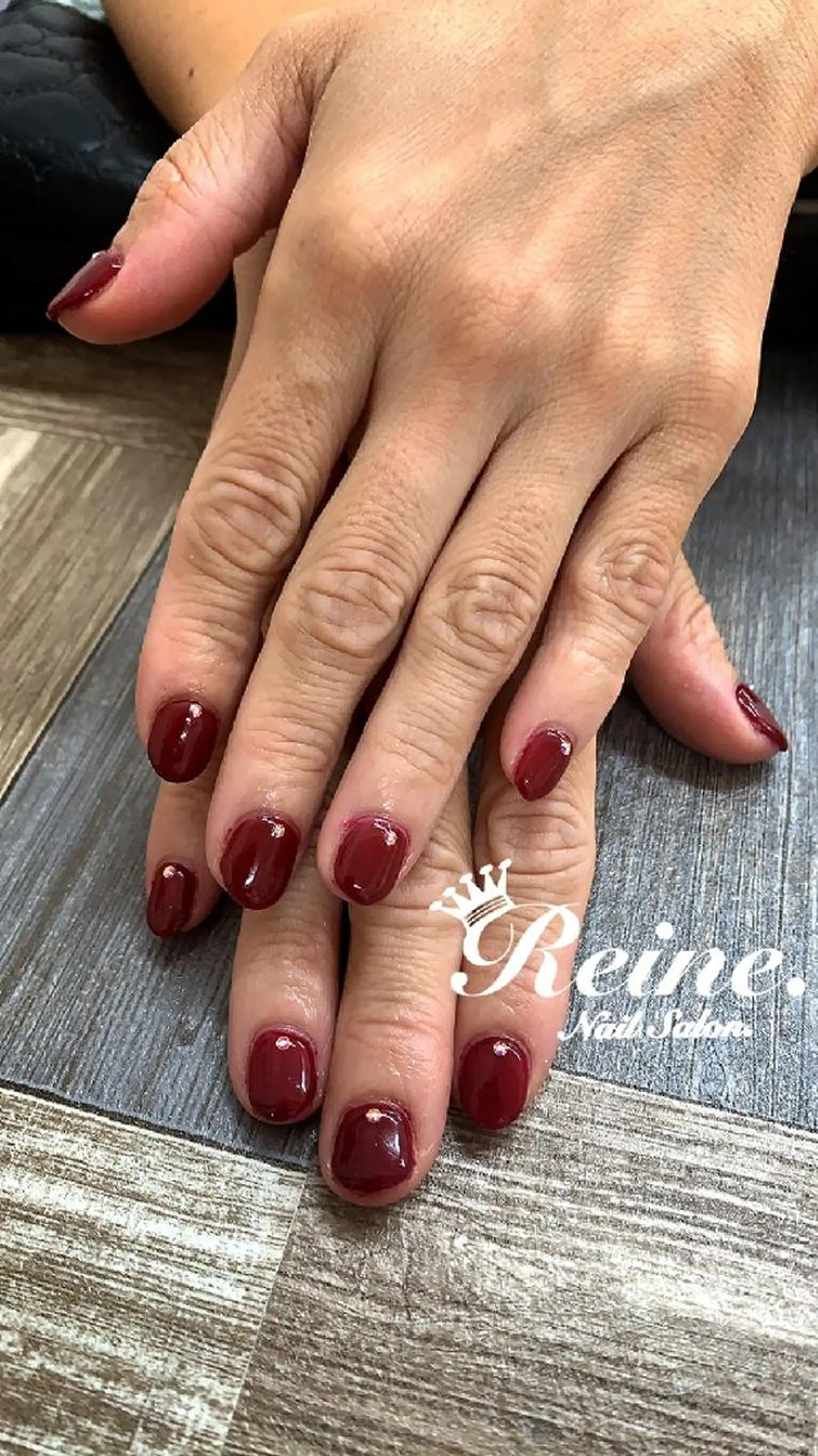 ネイル ワンカラーネイル Nailsalon Reine所属・玉栄 伶奈のネイルデザイン