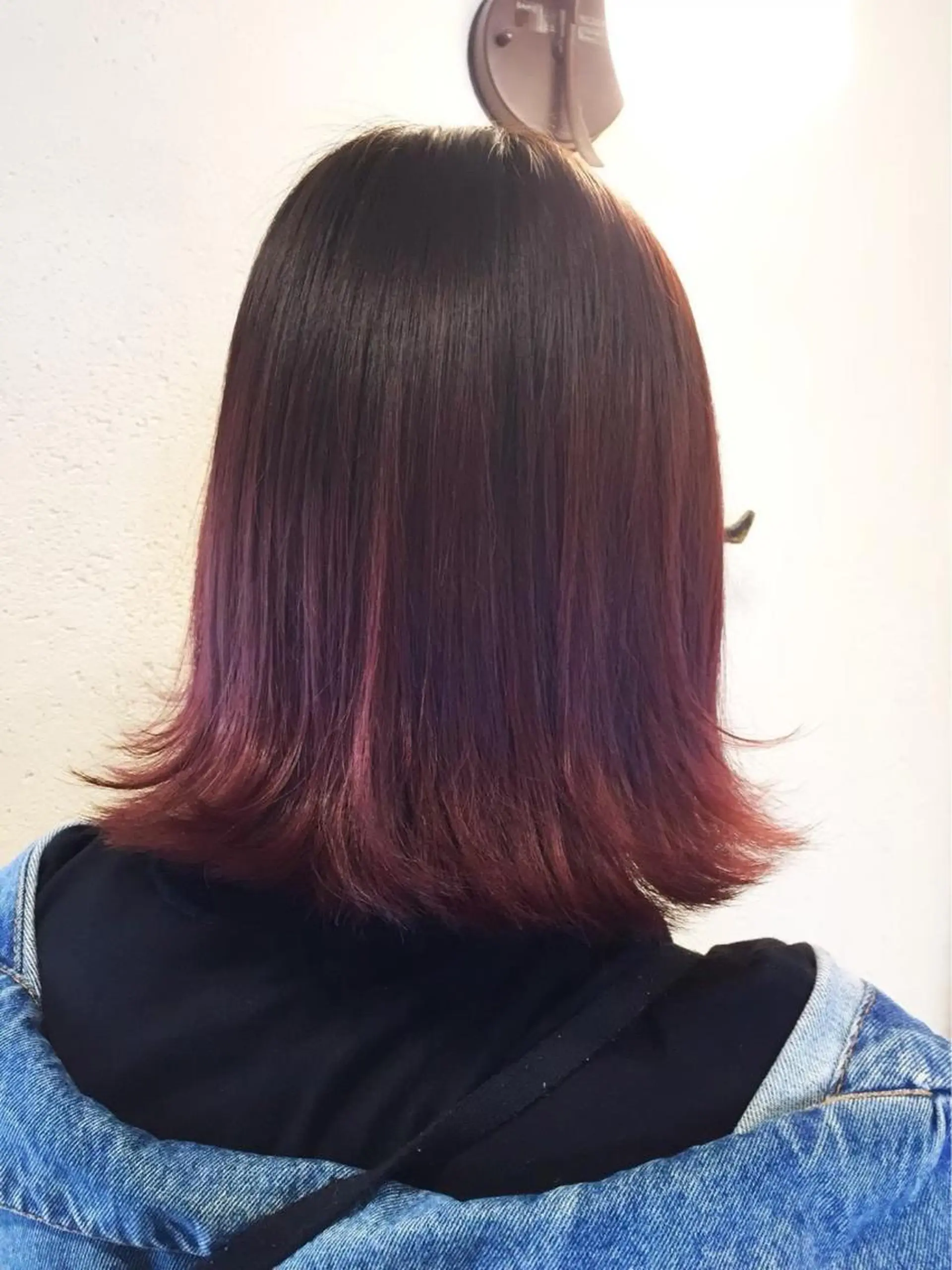 ミディアム カラー アディクシーカラー ブリーチ エドルカラー グラデーションカラー イルミナカラー ヘアカラー 髪質改善ヘアケア 艶髪特化/上田のヘアスタイル