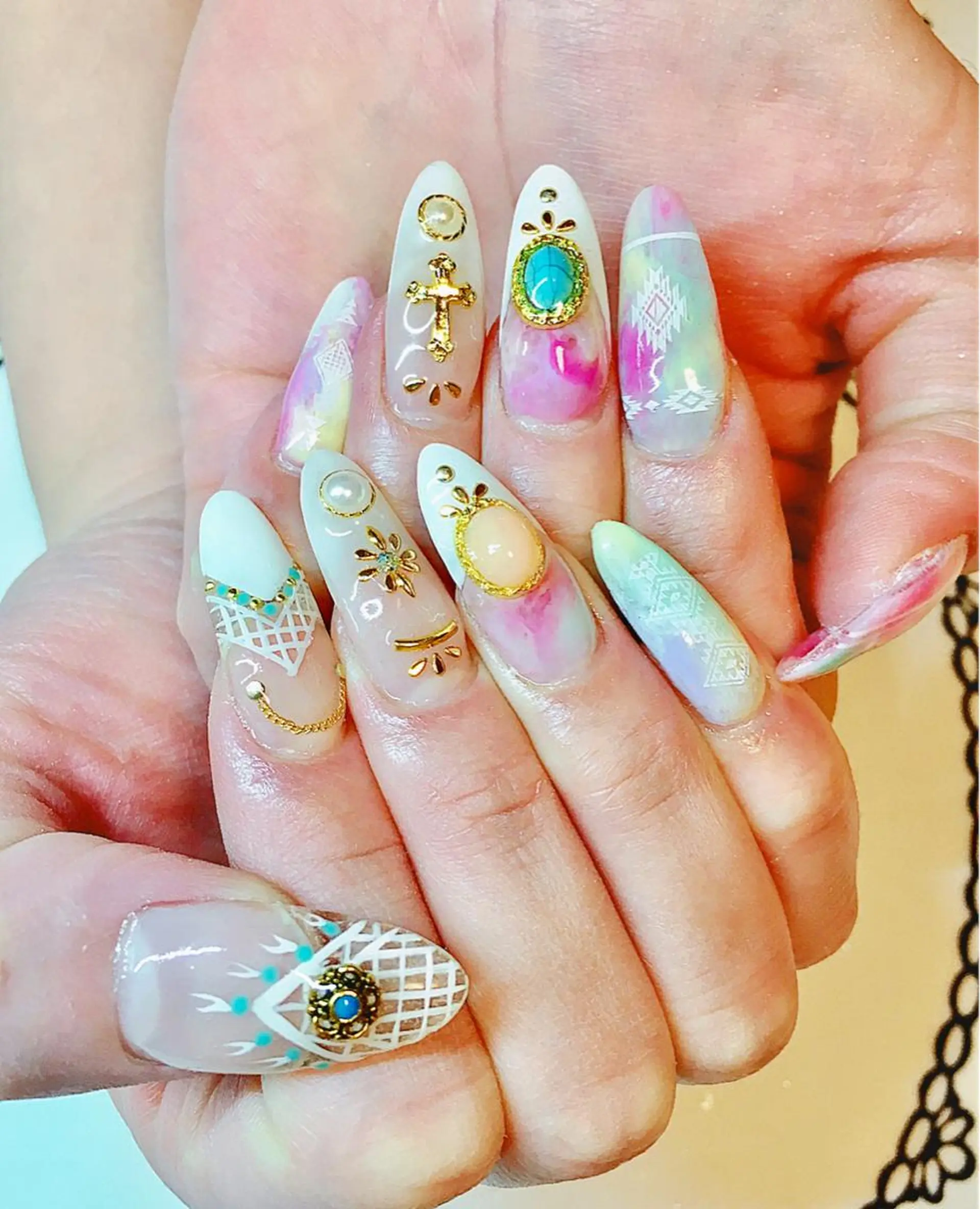 ネイル ジェルネイル スカルプネイル nailsalon sugarr所属・nailist cocoのネイルデザイン