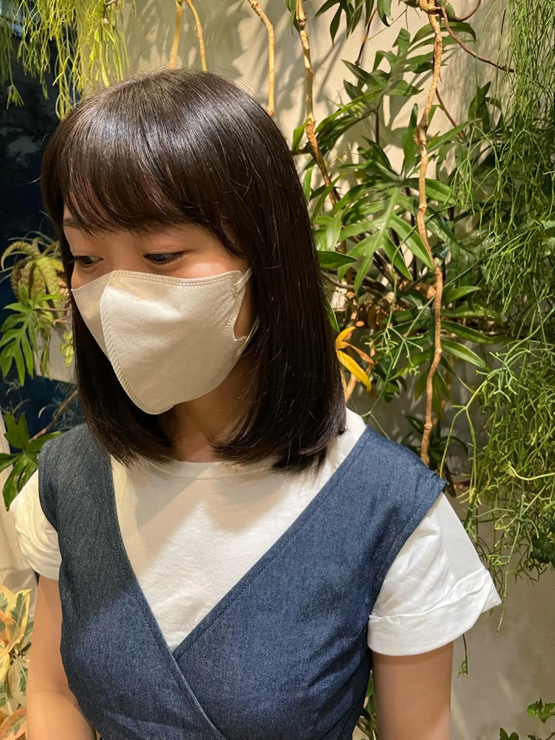 ミディアム ヘッドスパ/カラー 葉月のヘアスタイル