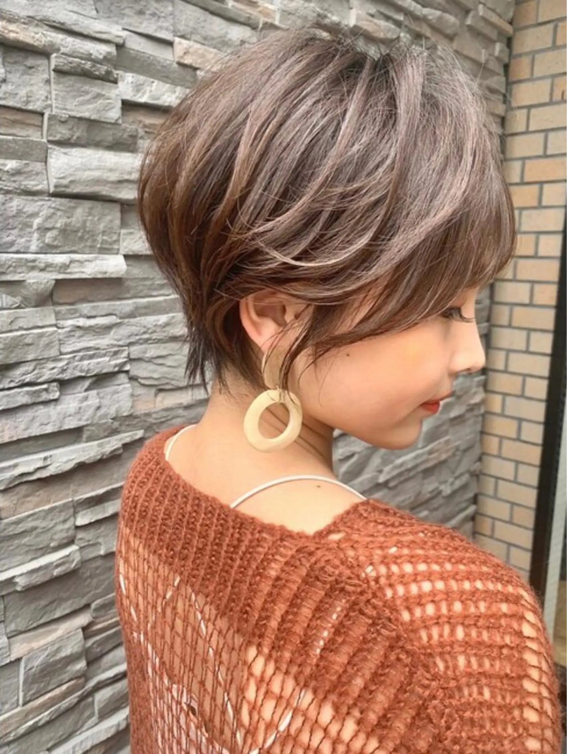 ショート 岸本 理希のヘアスタイル