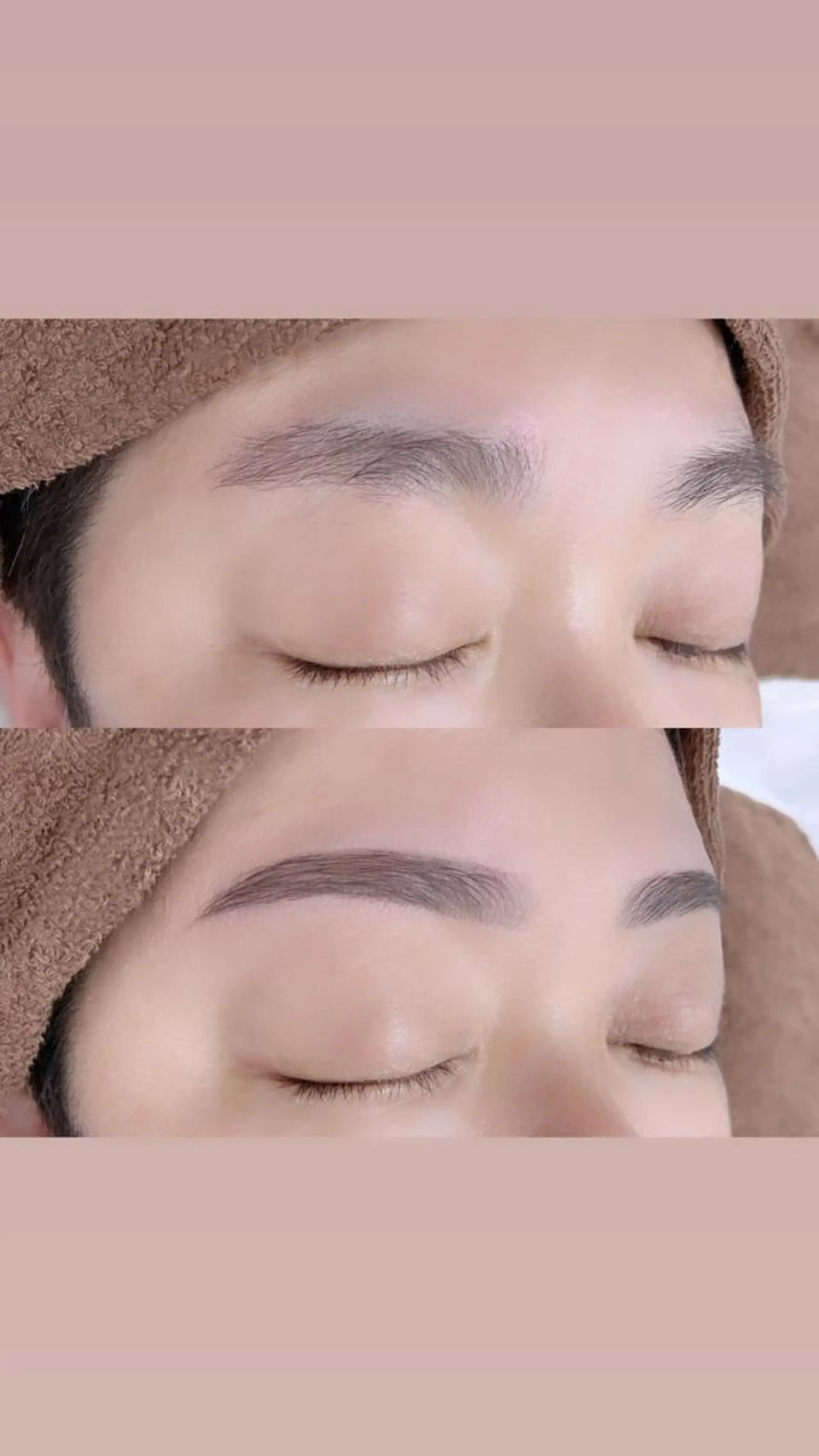 パーマ メンズ アイブロウ BEIGE 金山 🌹RUKAのマツエク・マツパデザイン