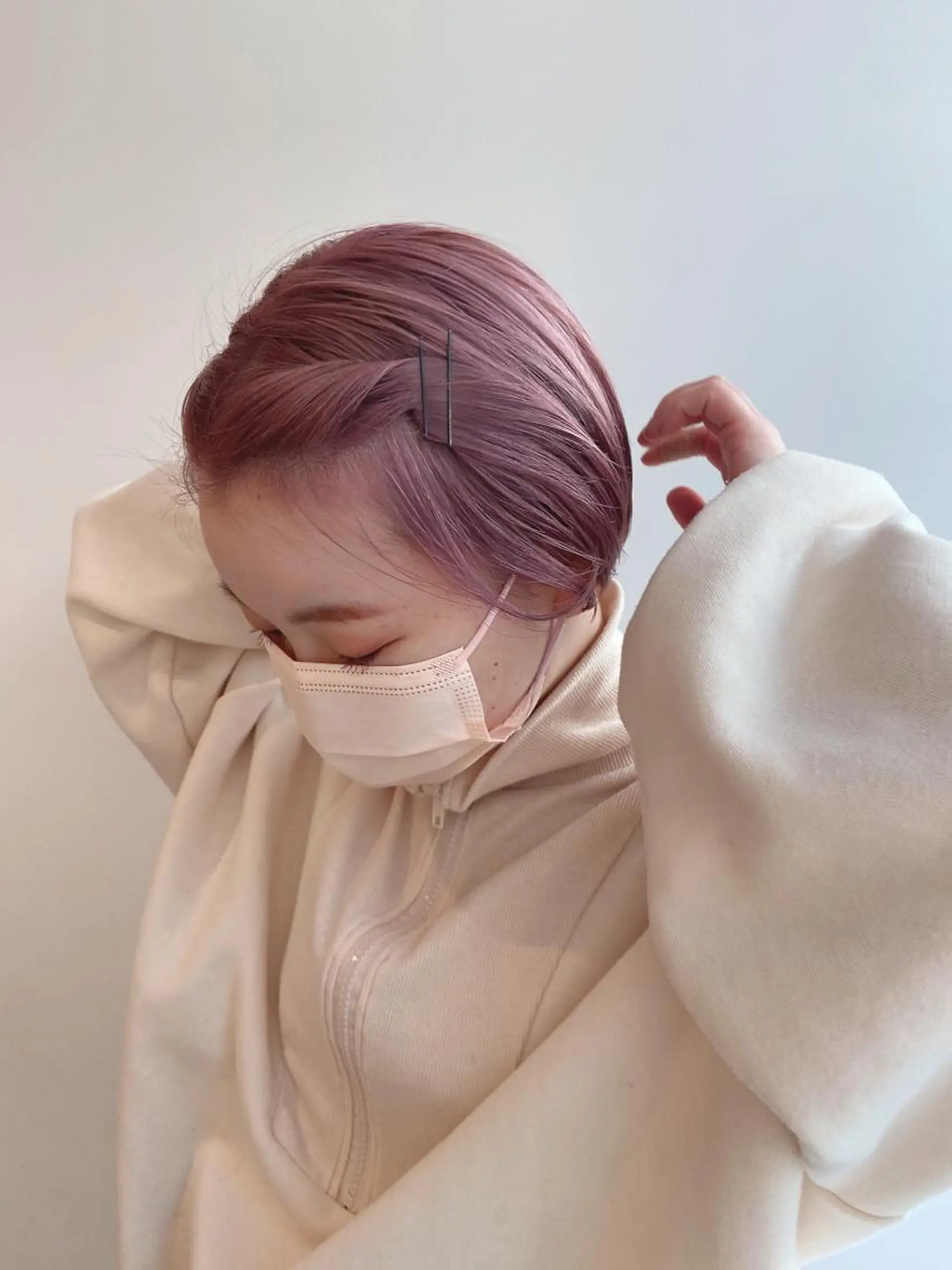 ショート カラー ヘアアレンジ Rinon所属・沖 真琴のヘアスタイル