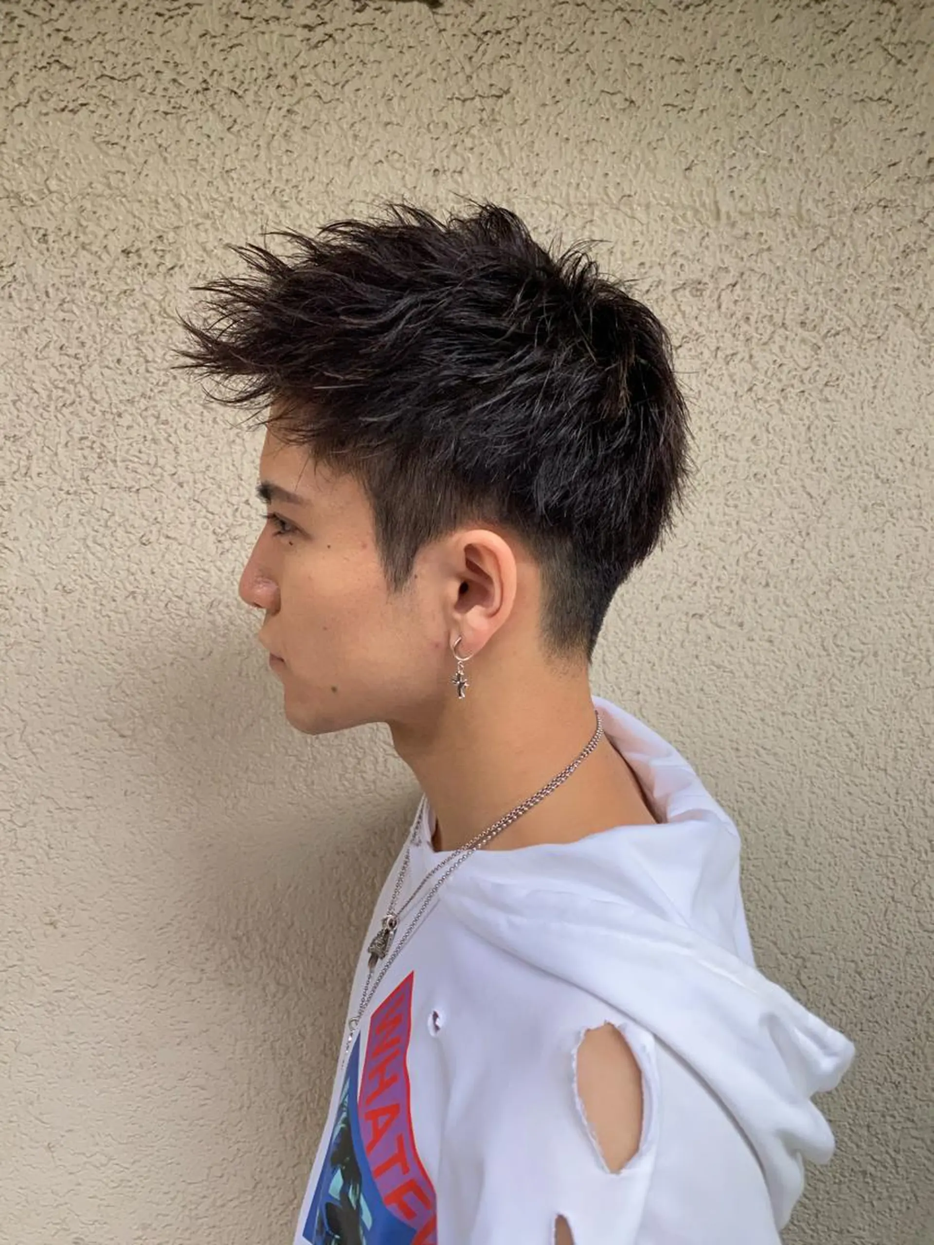 ショート カラー パーマ ヘアアレンジ メンズ カット トリートメント ヘアセット Loy所属・メンズヘアの達人 パーマ 縮毛矯正🔷のヘアスタイル