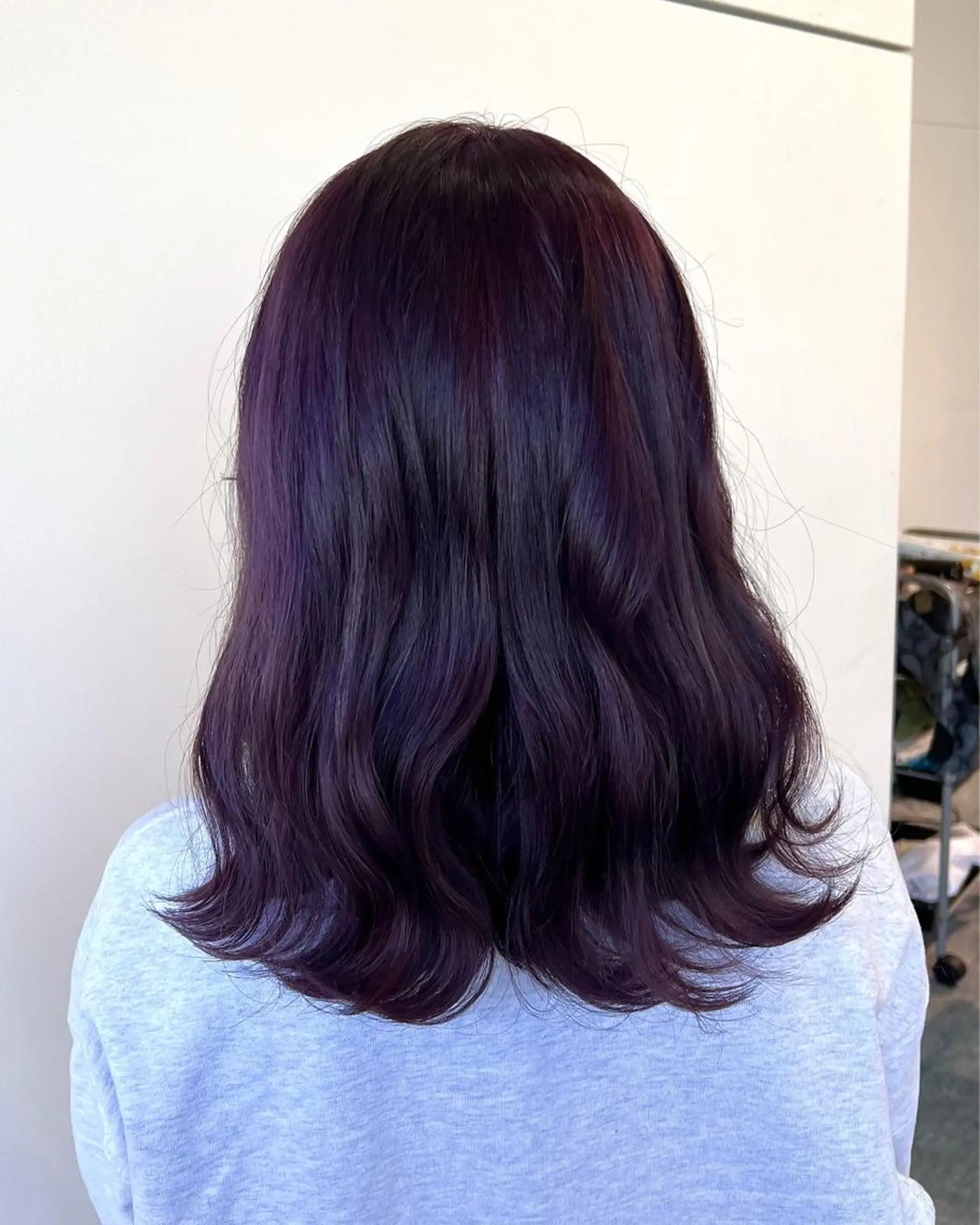 セミロング カラー 🌈re-room EIKI🇰🇷のヘアスタイル