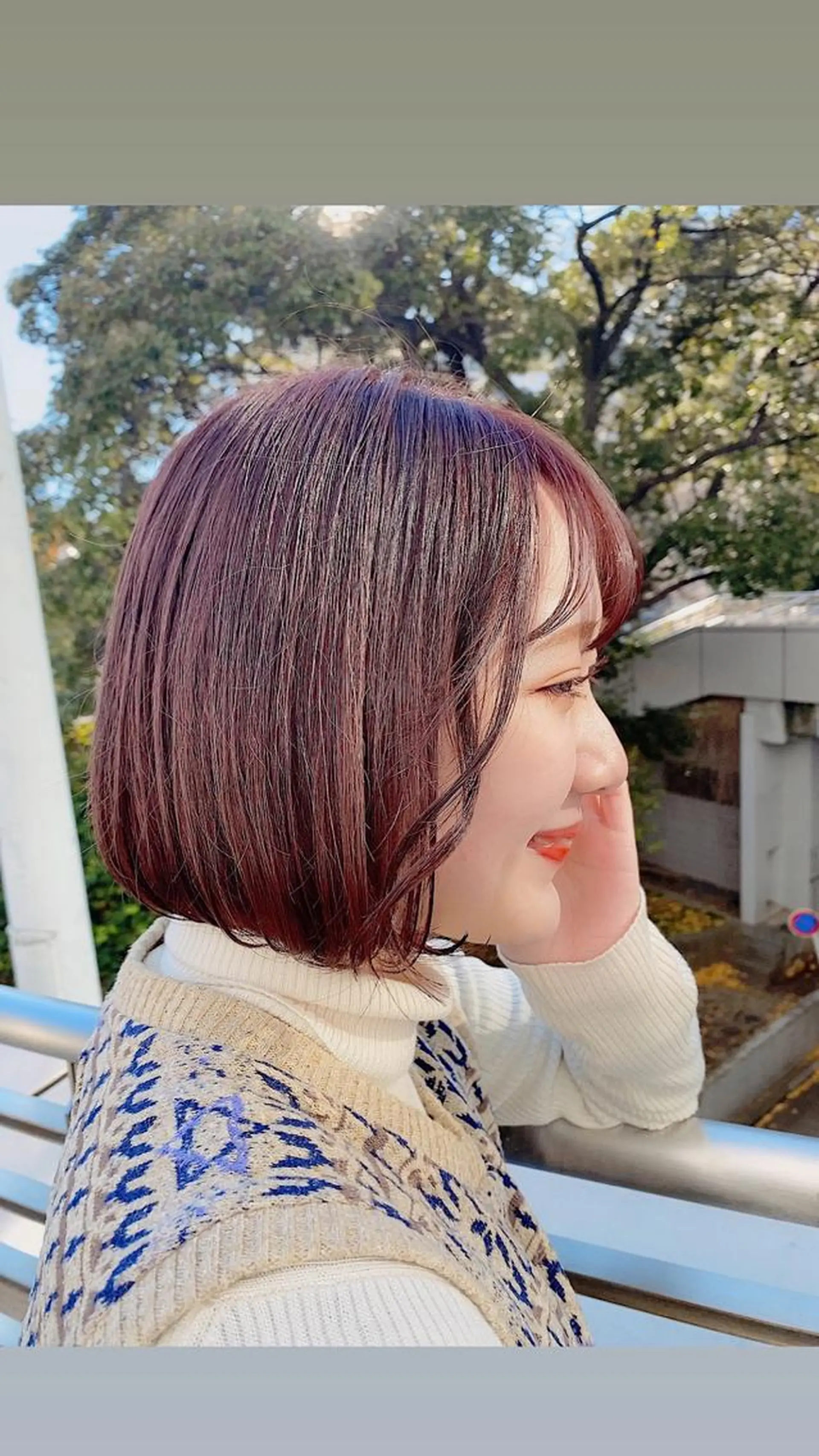 ショート カラー Ate by little所属・青木 梢のヘアスタイル