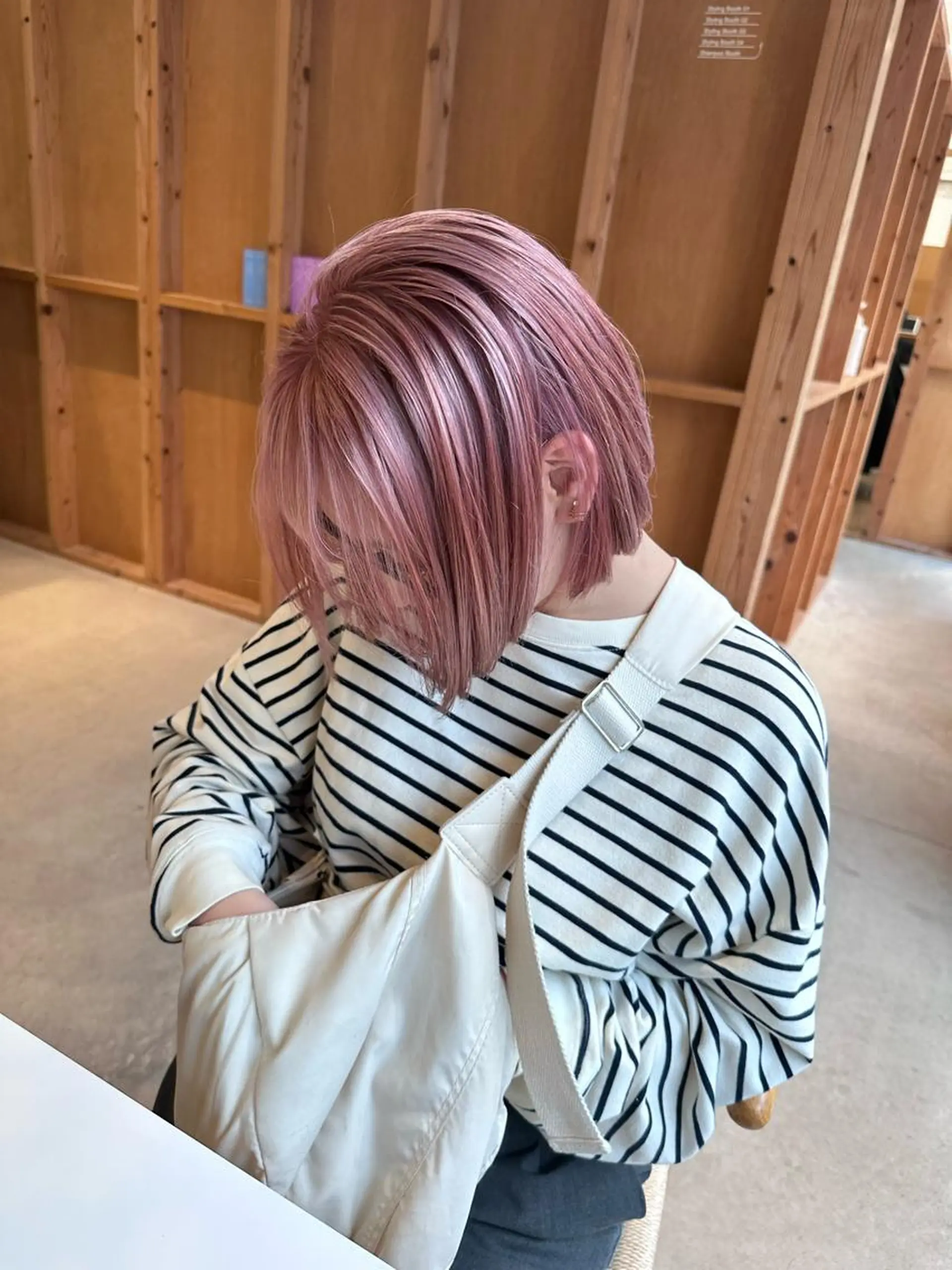 ミディアム 韓国ヘア/ワンホン ちひろのヘアスタイル