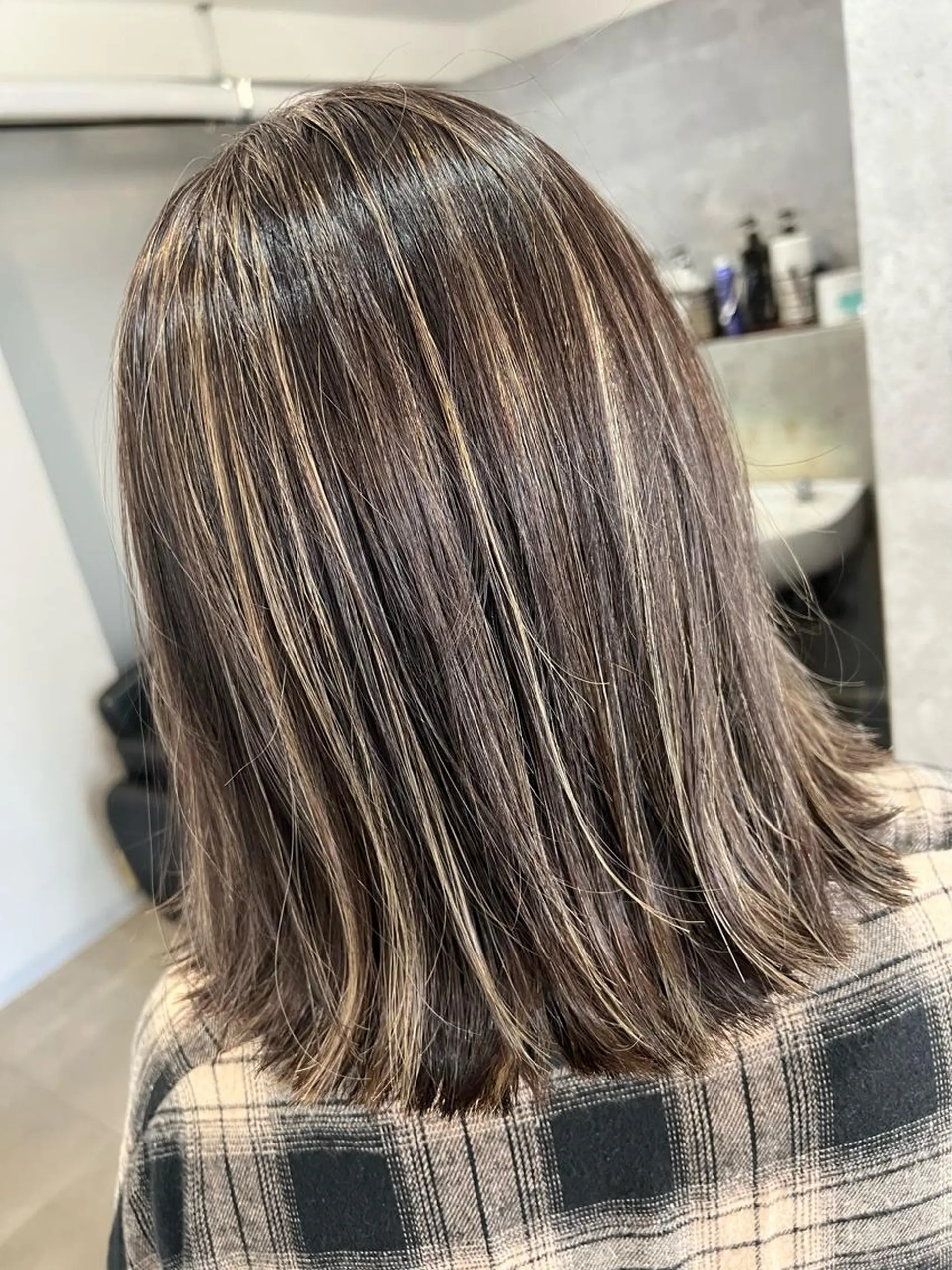 カラー ハイライトカラー ヘアカラー 'Oli所属・寺嶋 貴大のヘアスタイル