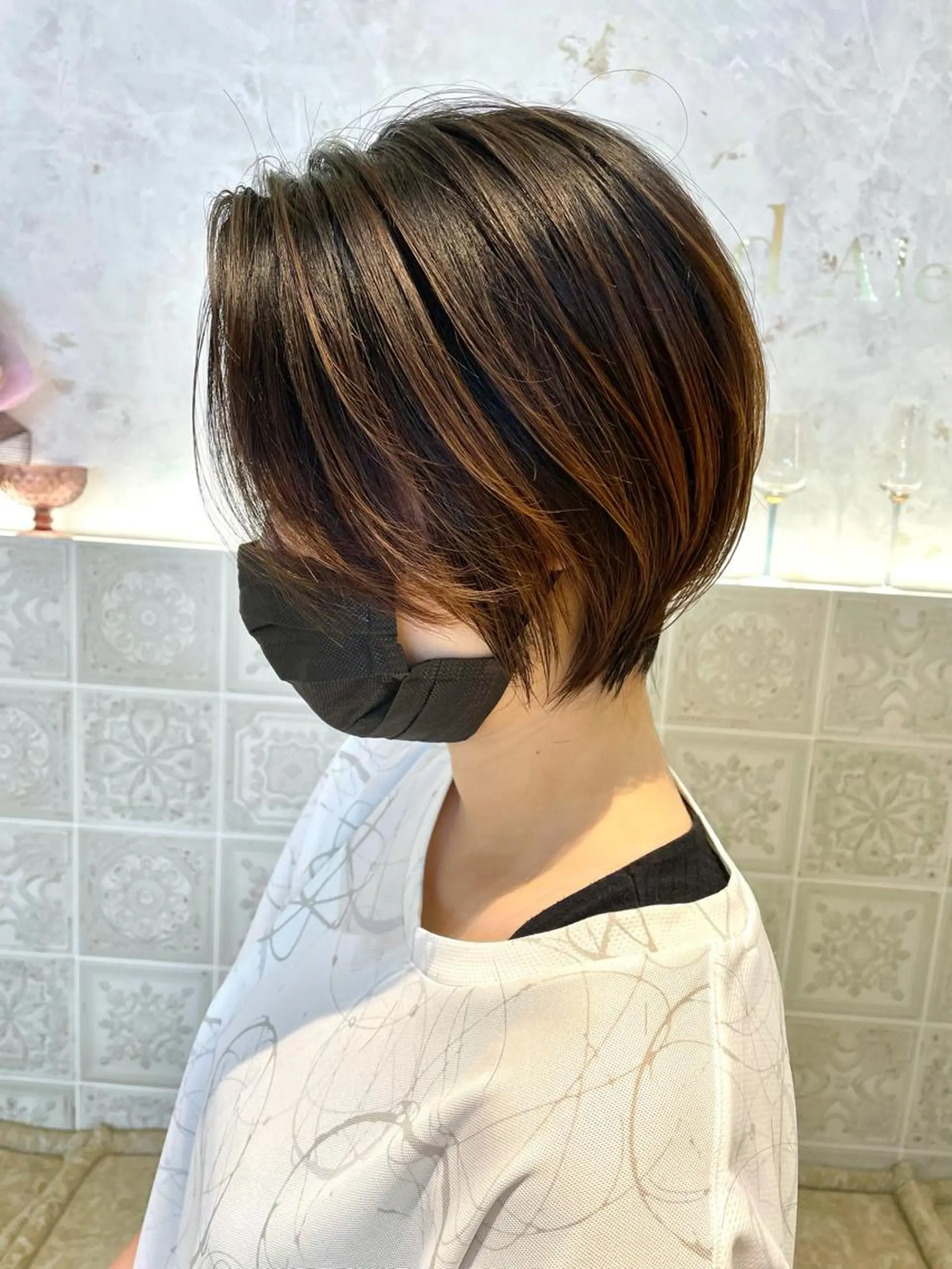 ショート カラー 似合わせカット ショートヘア 韓国ヘア/髪質改善 /Harunaのヘアスタイル