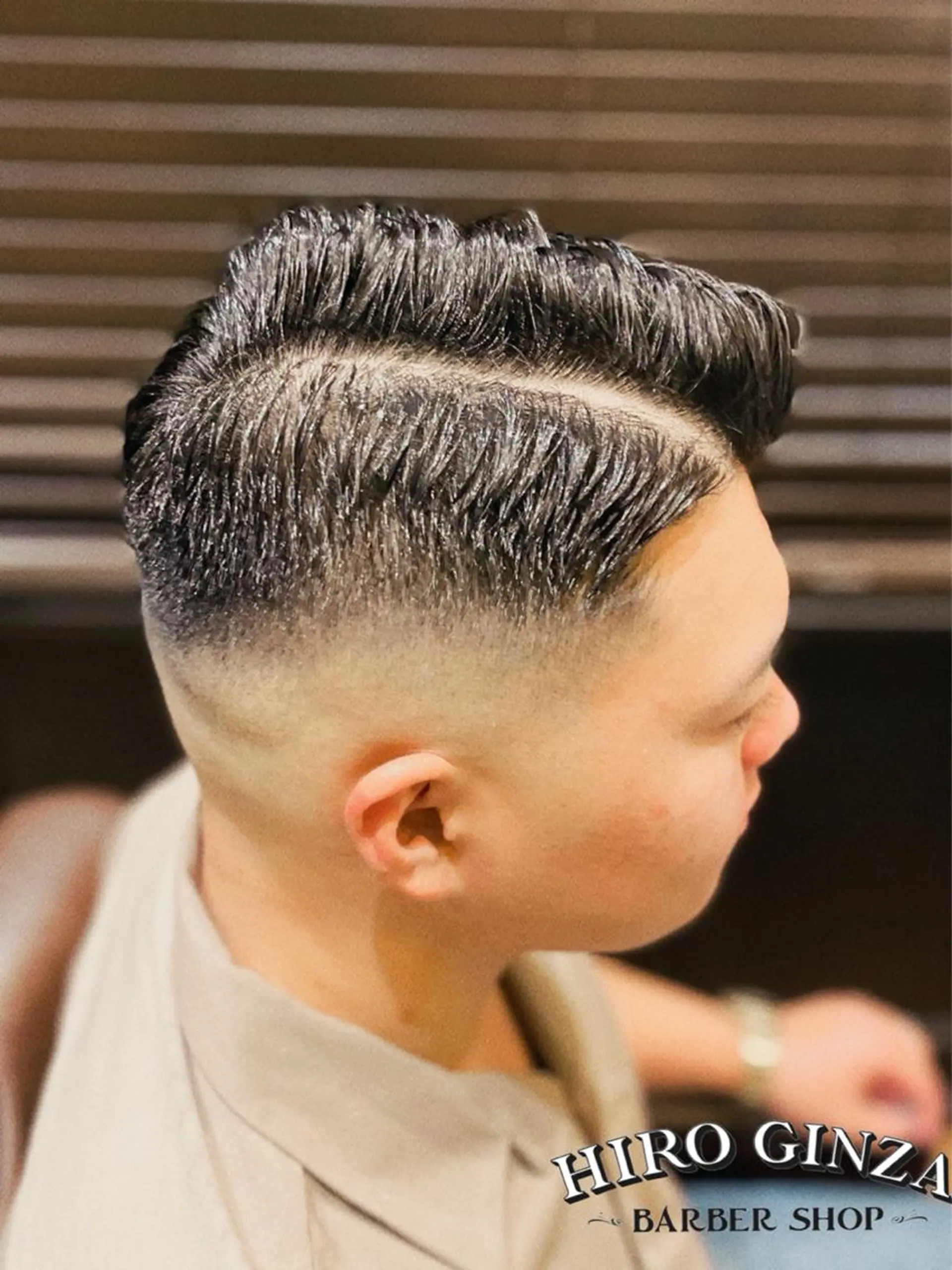 ショート メンズ フェードカット 曽原 ひなのヘアスタイル