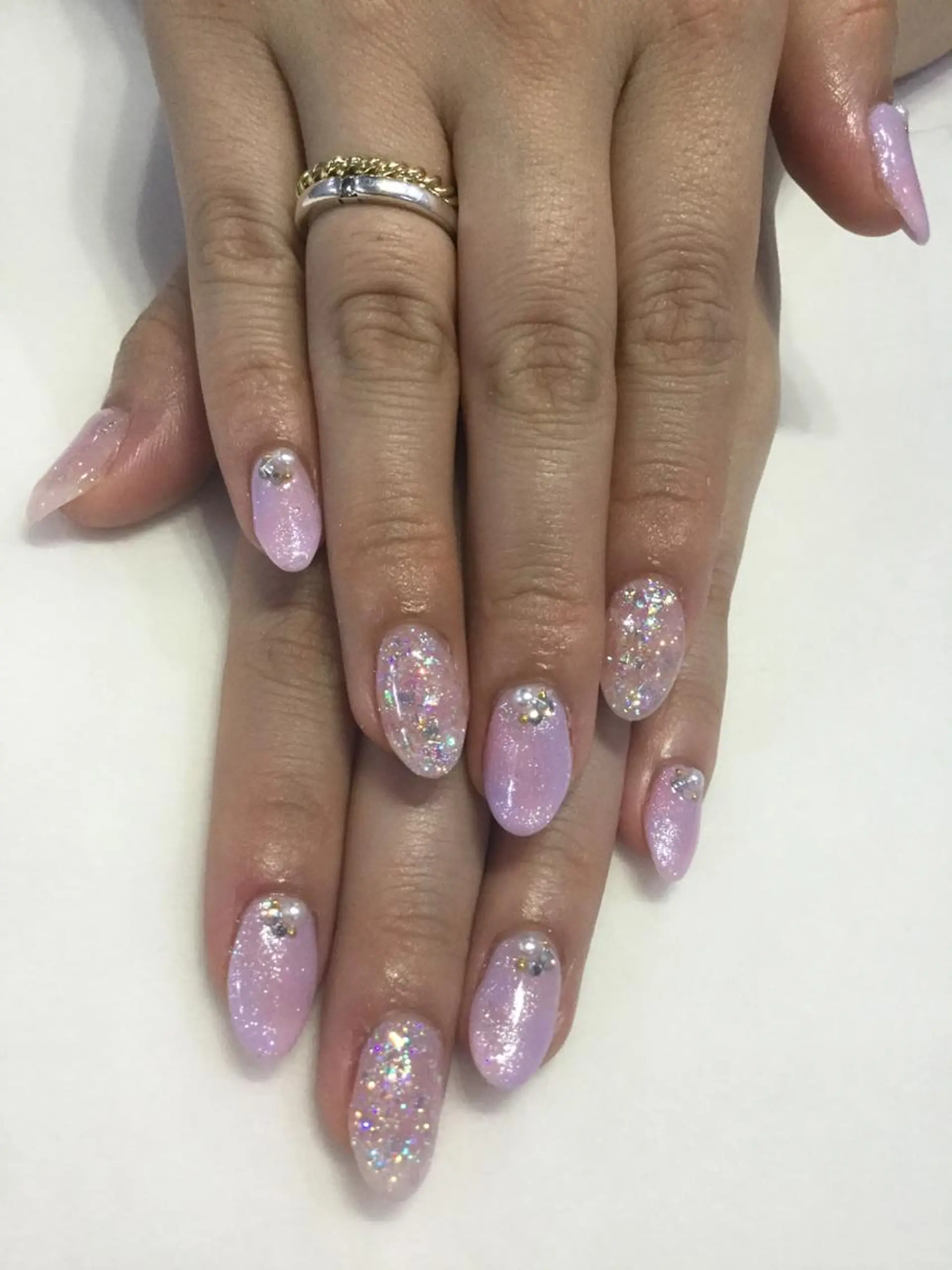 ネイル ハンドネイル 💎🐰 saki. m 🐰💎のネイルデザイン