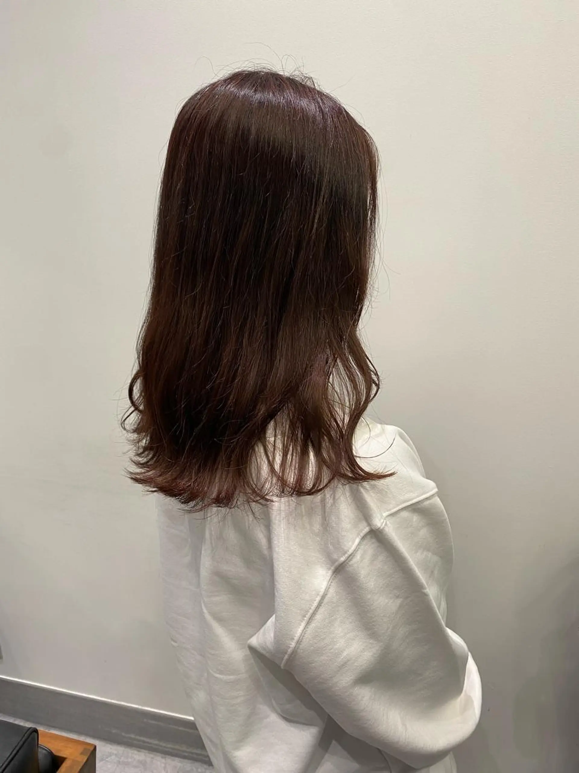 ミディアム カラー ブラウンカラー レッドカラー レッドブラウン カット ヘアカラー トリートメント ✨透明感カラー✨ 🦖佐々木未来🦕のヘアスタイル