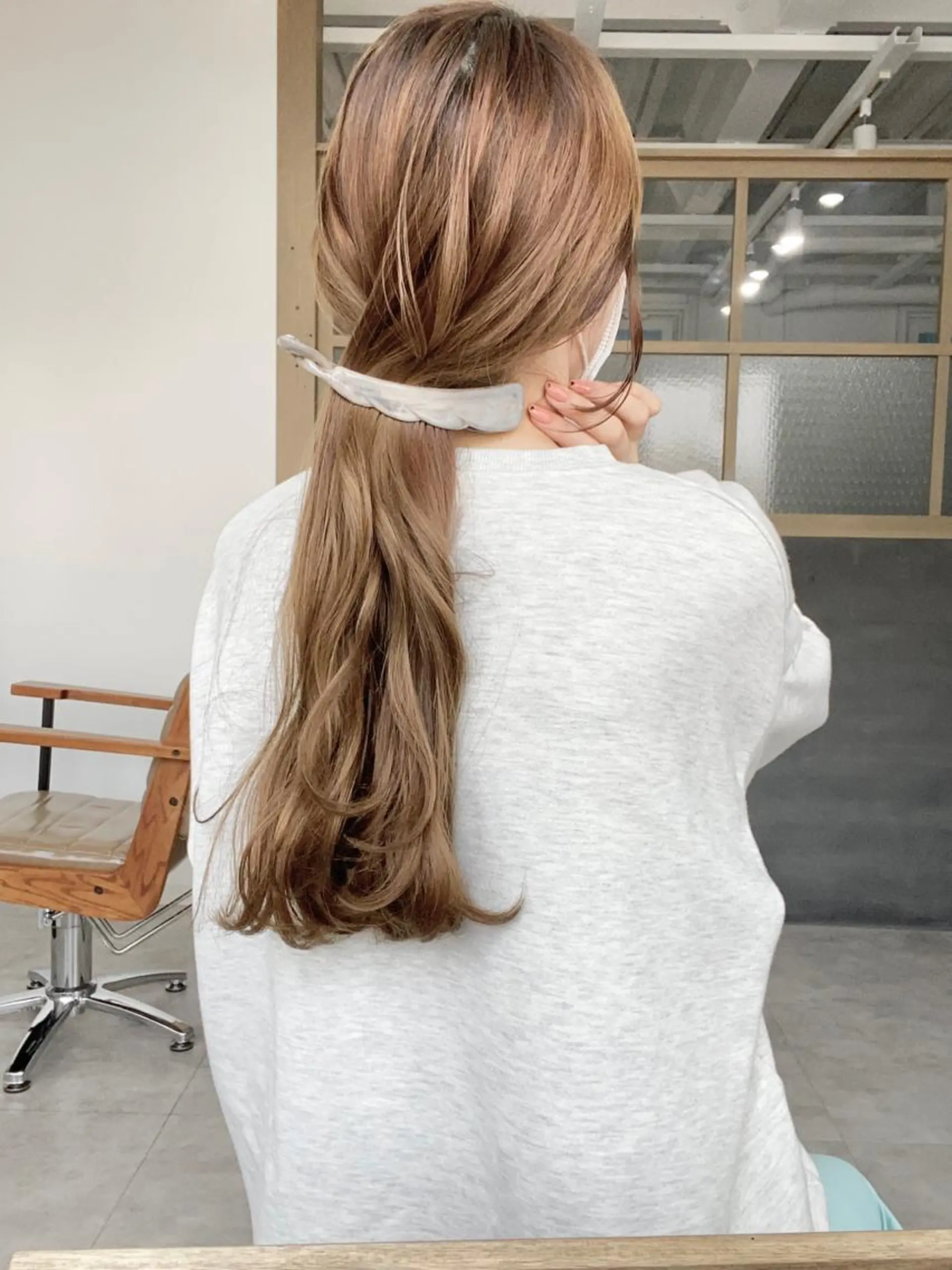 ロング カラー ヘアアレンジ ume所属・ひなの .のその他イメージ