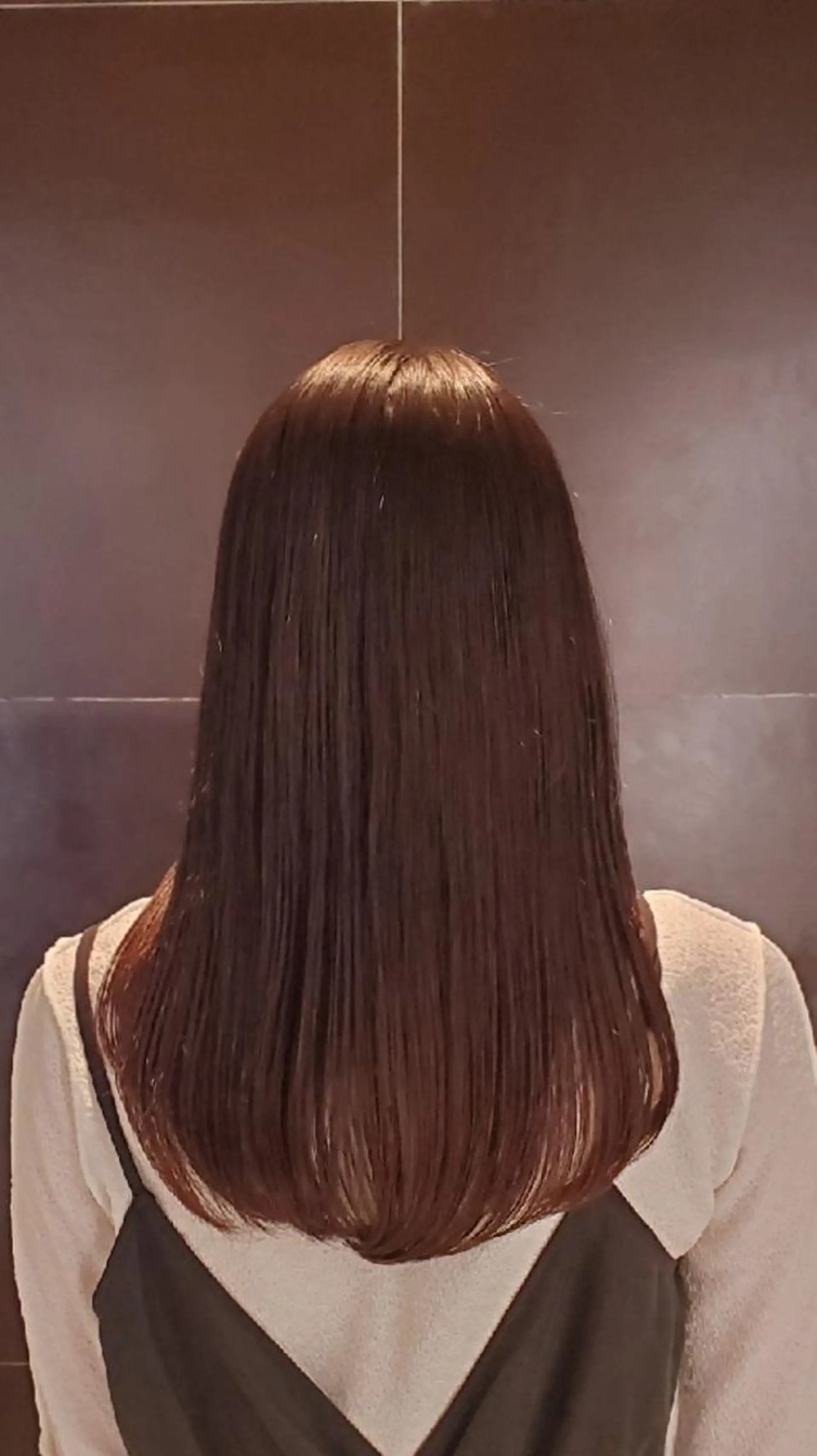 セミロング 縮毛矯正 カット 縮毛矯正 トリートメント 💫似合わせカット 💫かずはのヘアスタイル