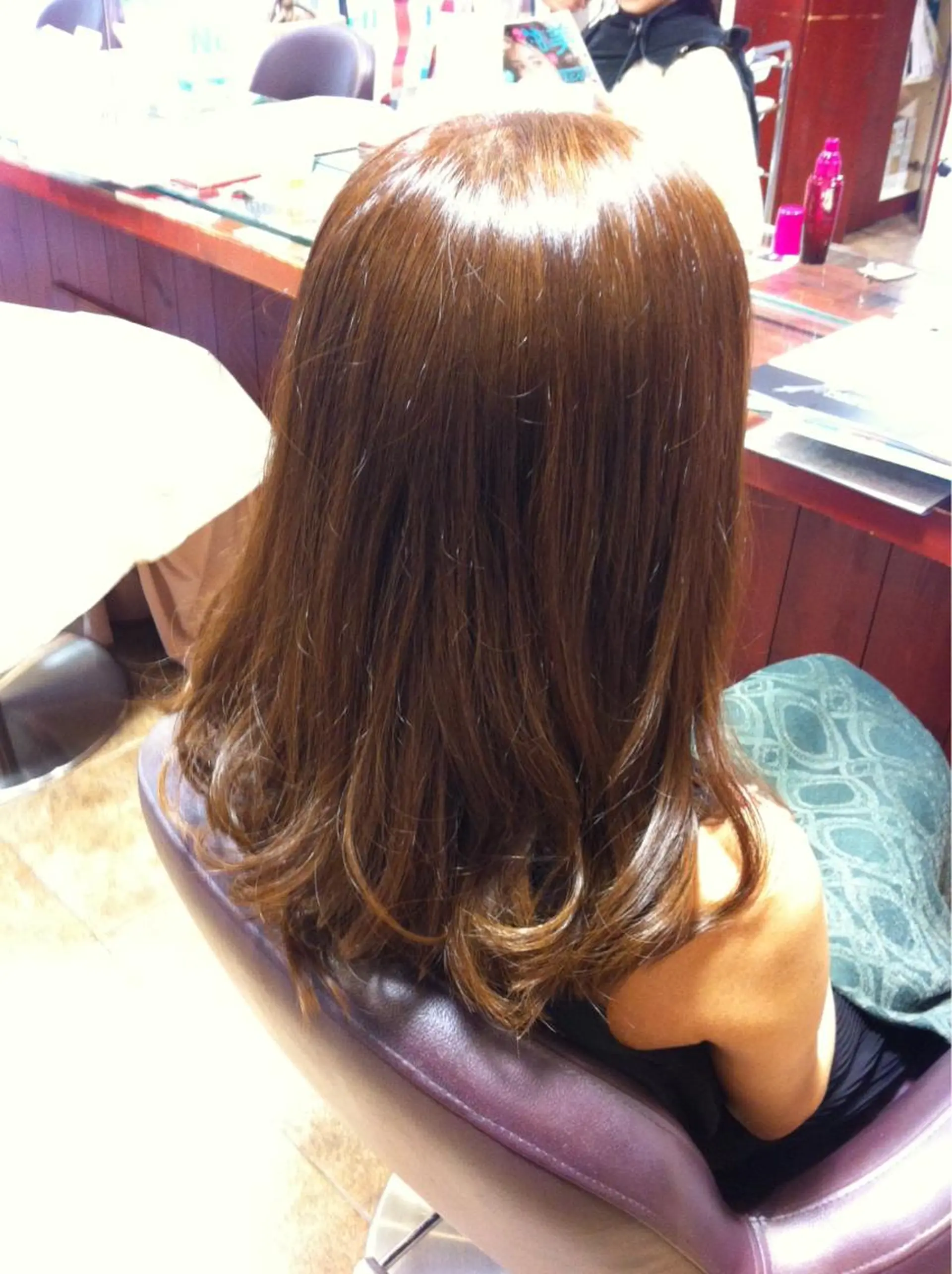 ロング 嶋村 望美のヘアスタイル