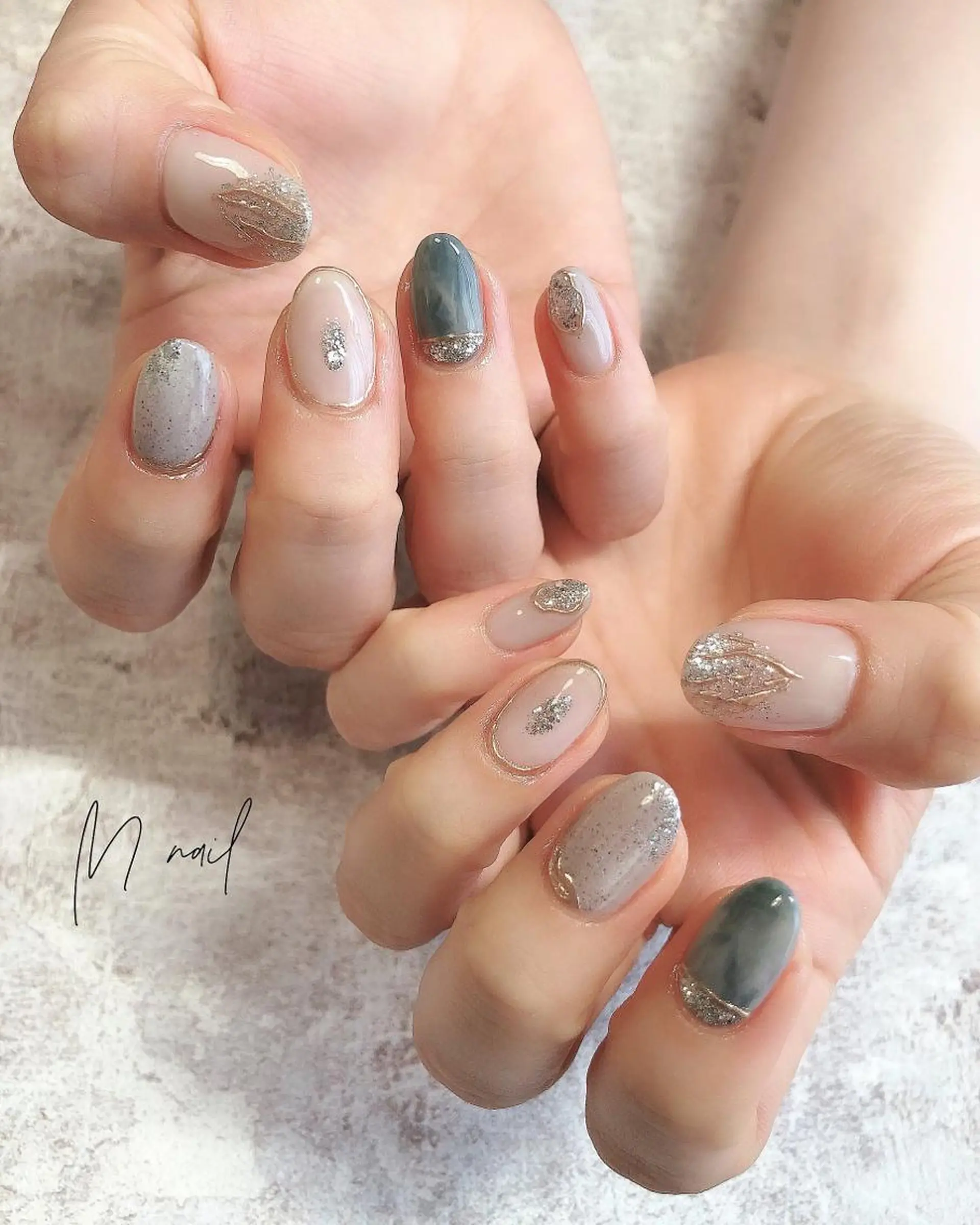 ネイル Home salon M nailのネイルデザイン