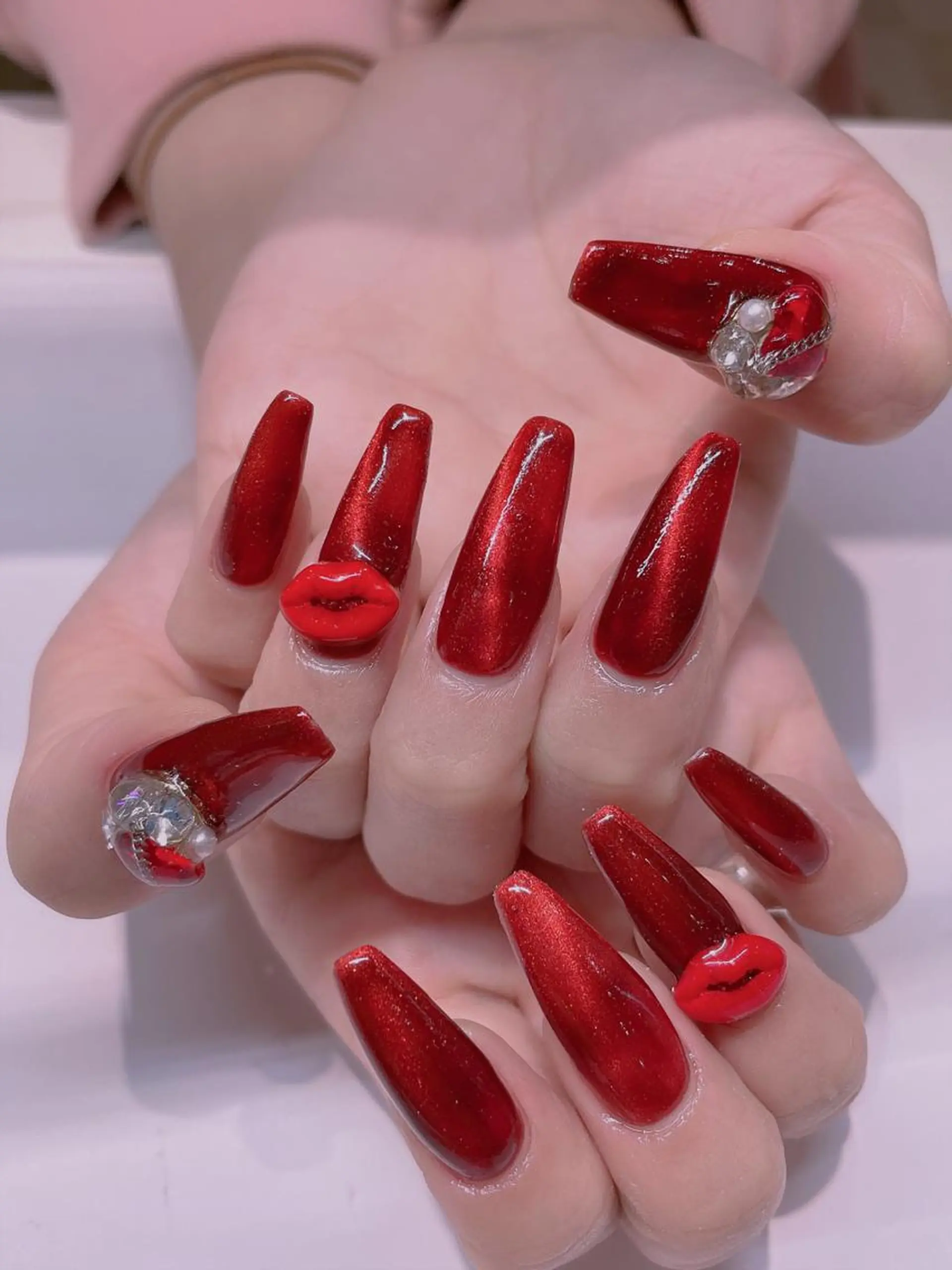 ネイル ハンドネイル 長さだし専門店 M2　rikaのネイルデザイン