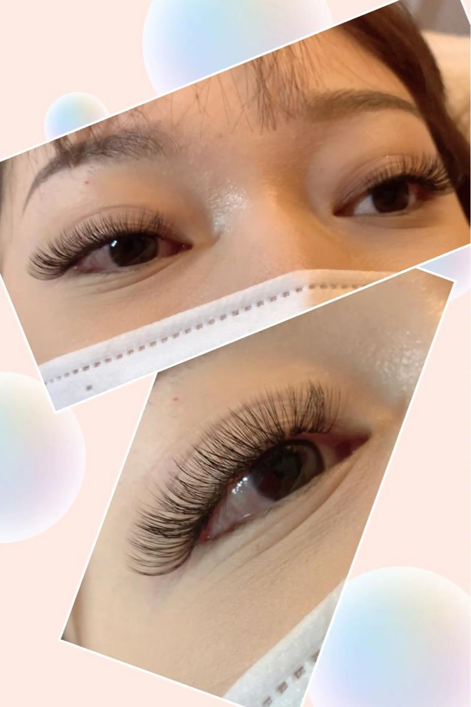 マツエク・マツパ マツエク Ai& Hitomiのマツエク・マツパデザイン