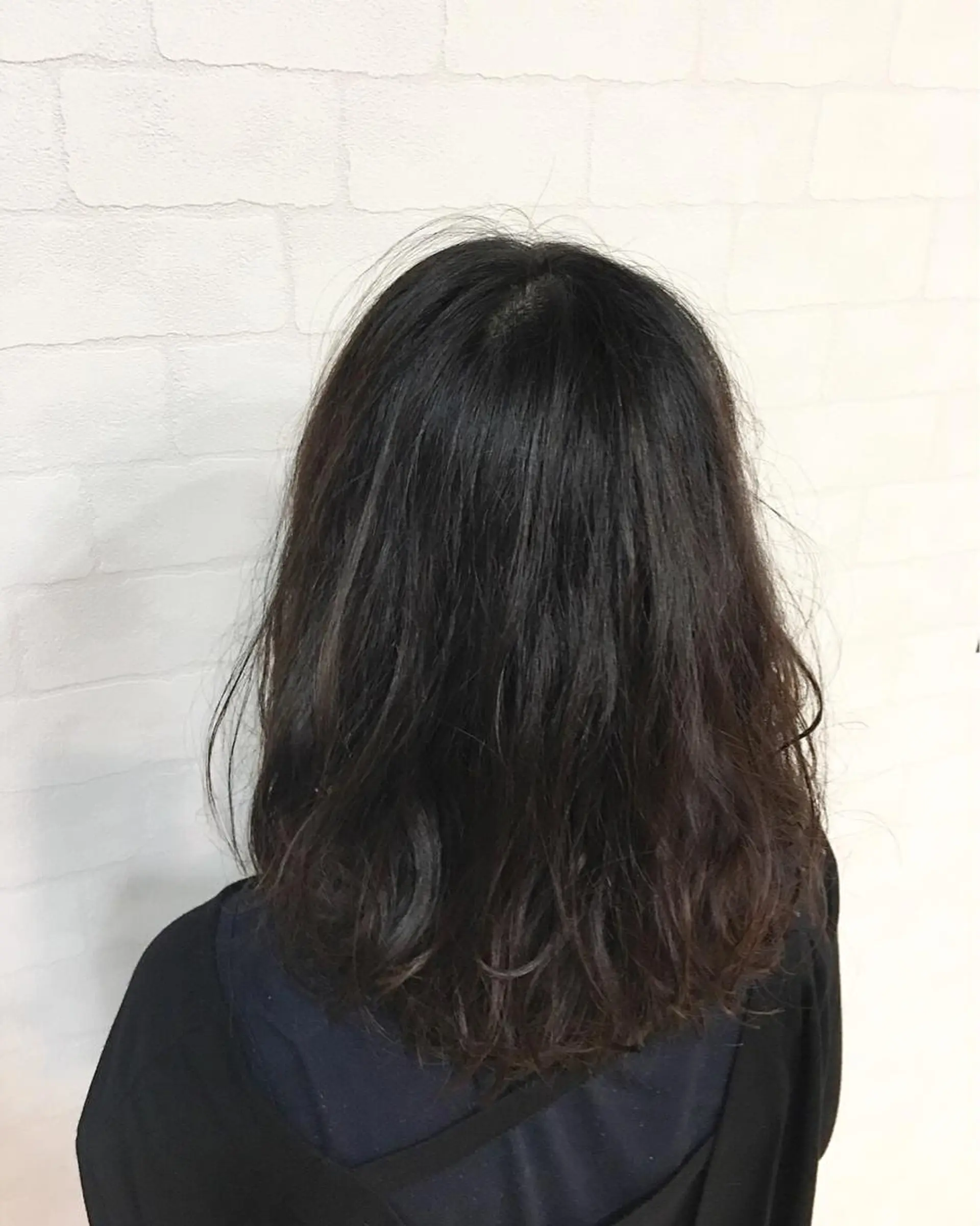 セミロング パーマ セミロングパーマ Agu  hair rupia 金沢店所属・金沢美容室/ 艶髪/夜営業/JINのヘアスタイル