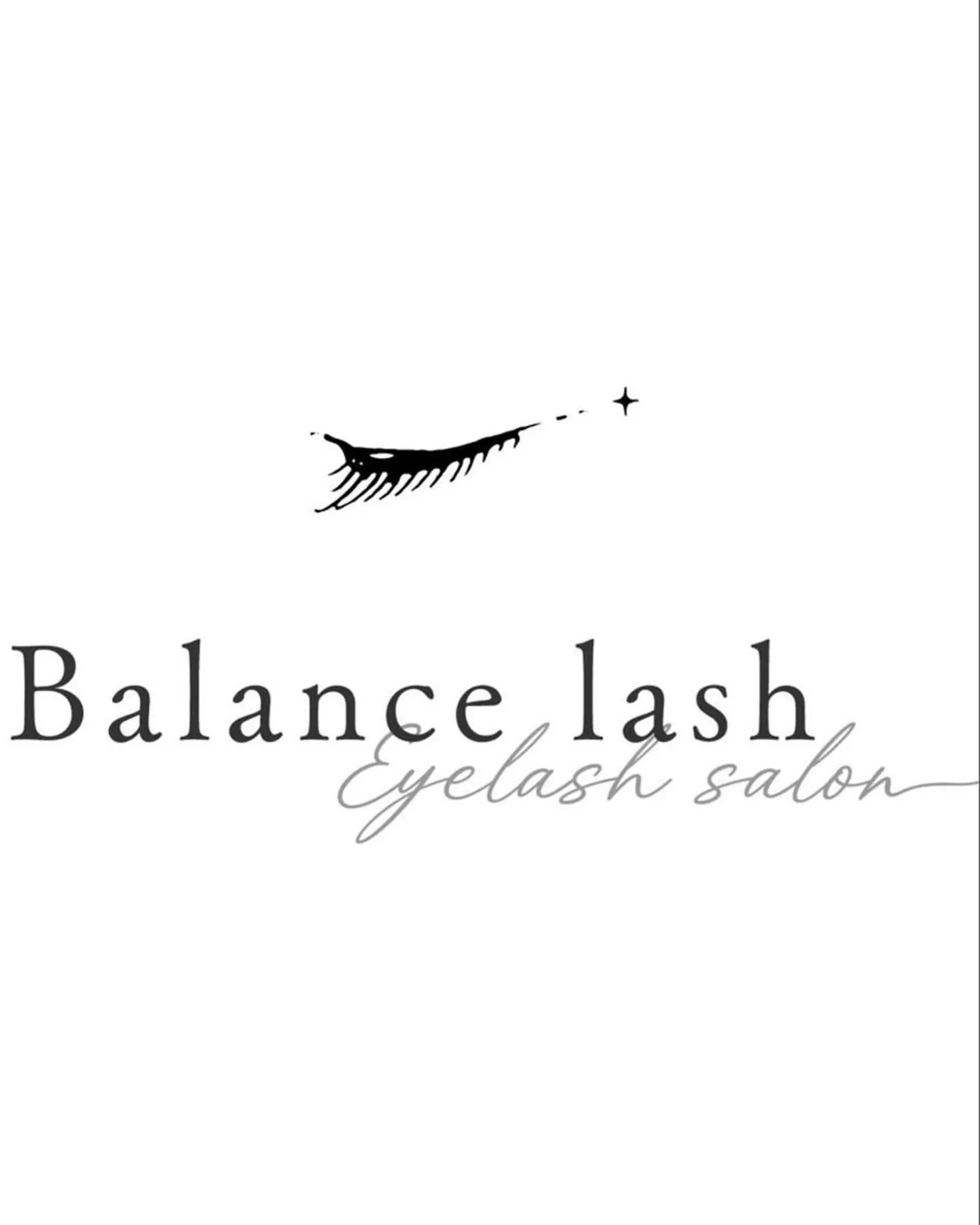 セミロング マツエク・マツパ BALANCE LASHのマツエク・マツパデザイン