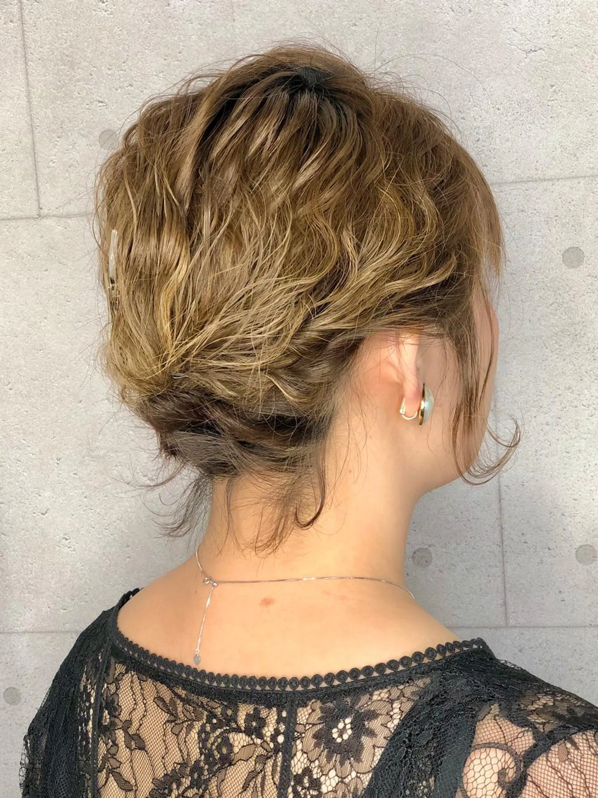 ショート ヘアアレンジ さかい なつみのヘアスタイル