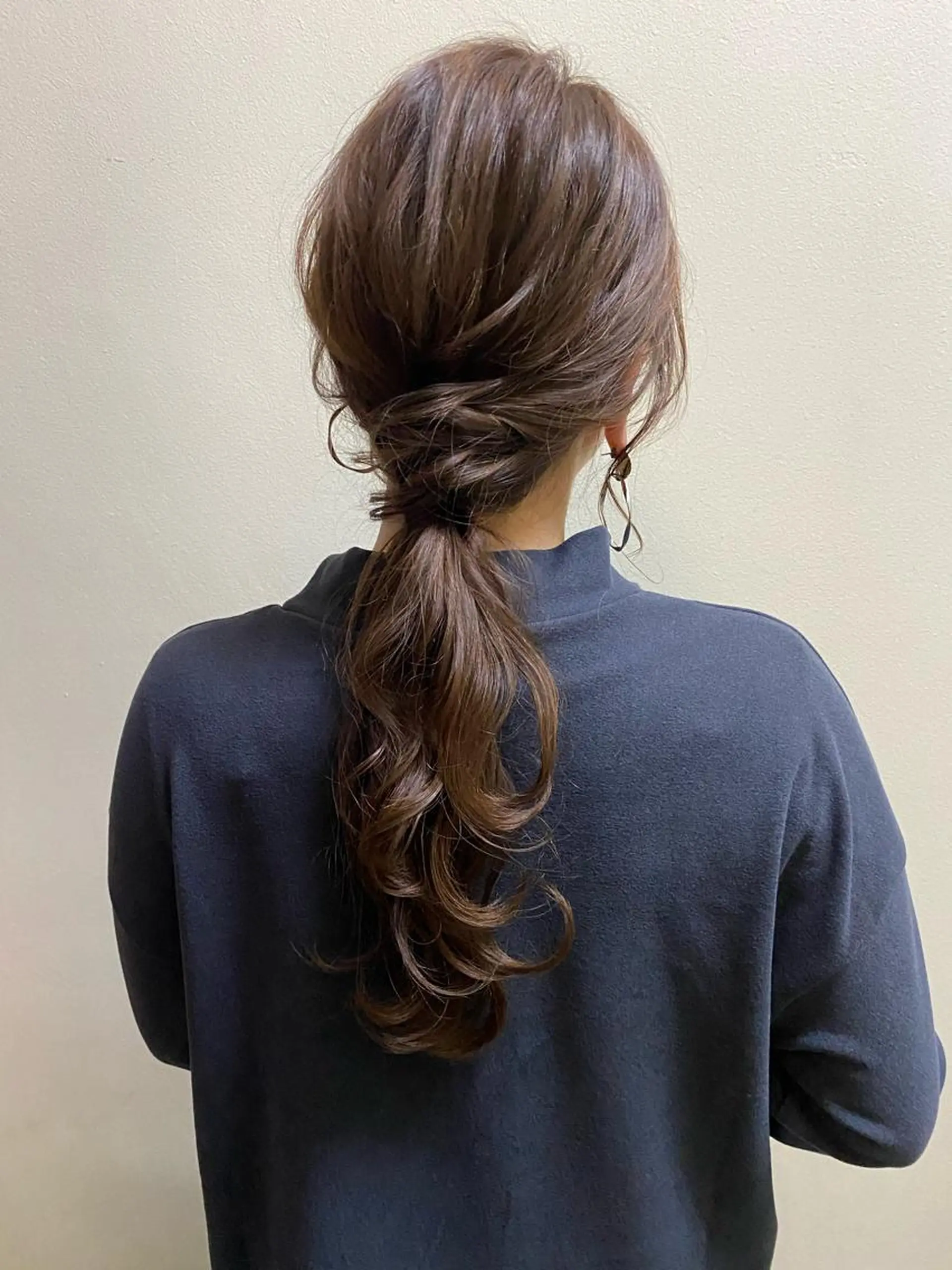 ロング 大久保 真希のヘアスタイル
