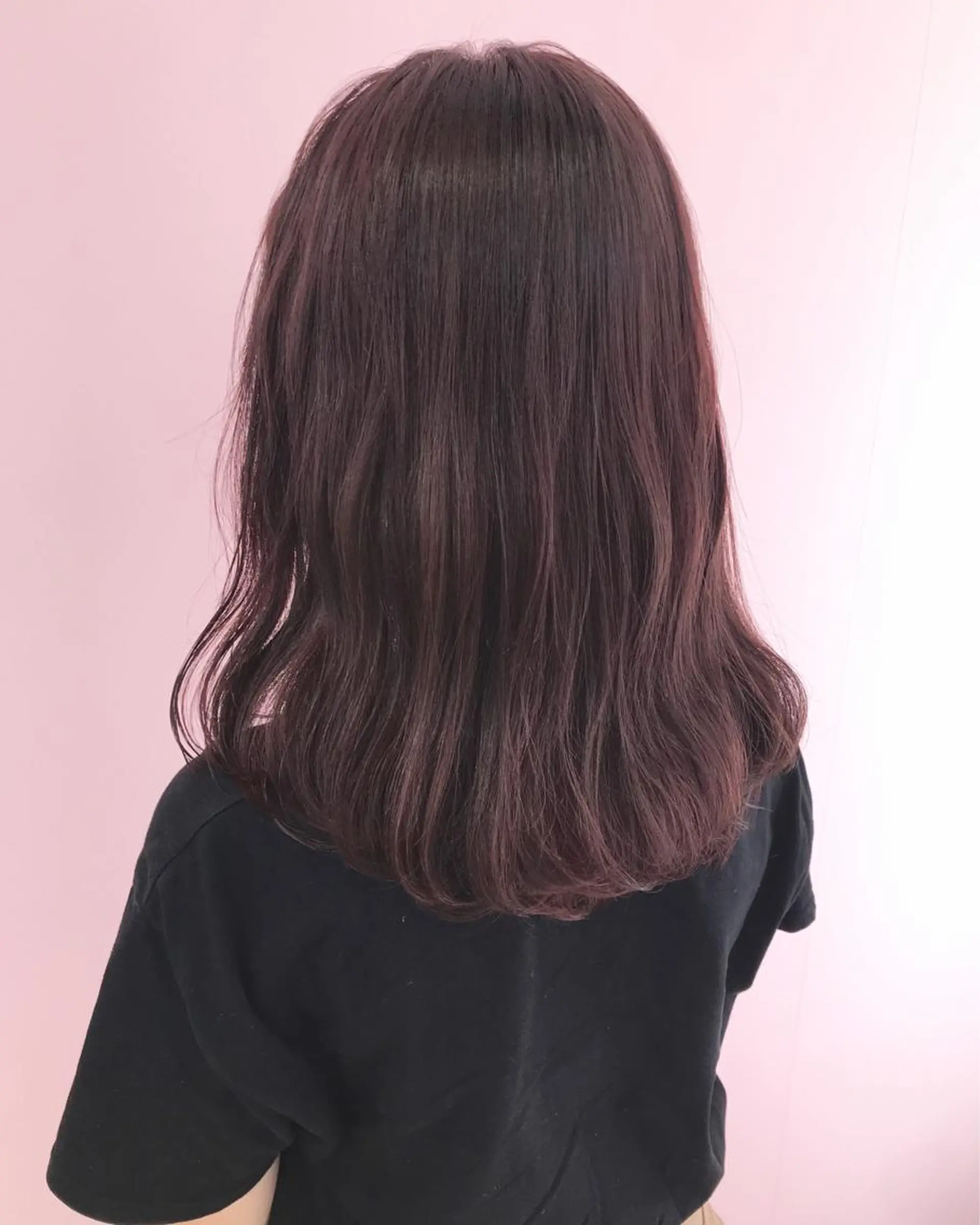 ミディアム 💎馴染むエクステ ×カラーTOMO💎のヘアスタイル