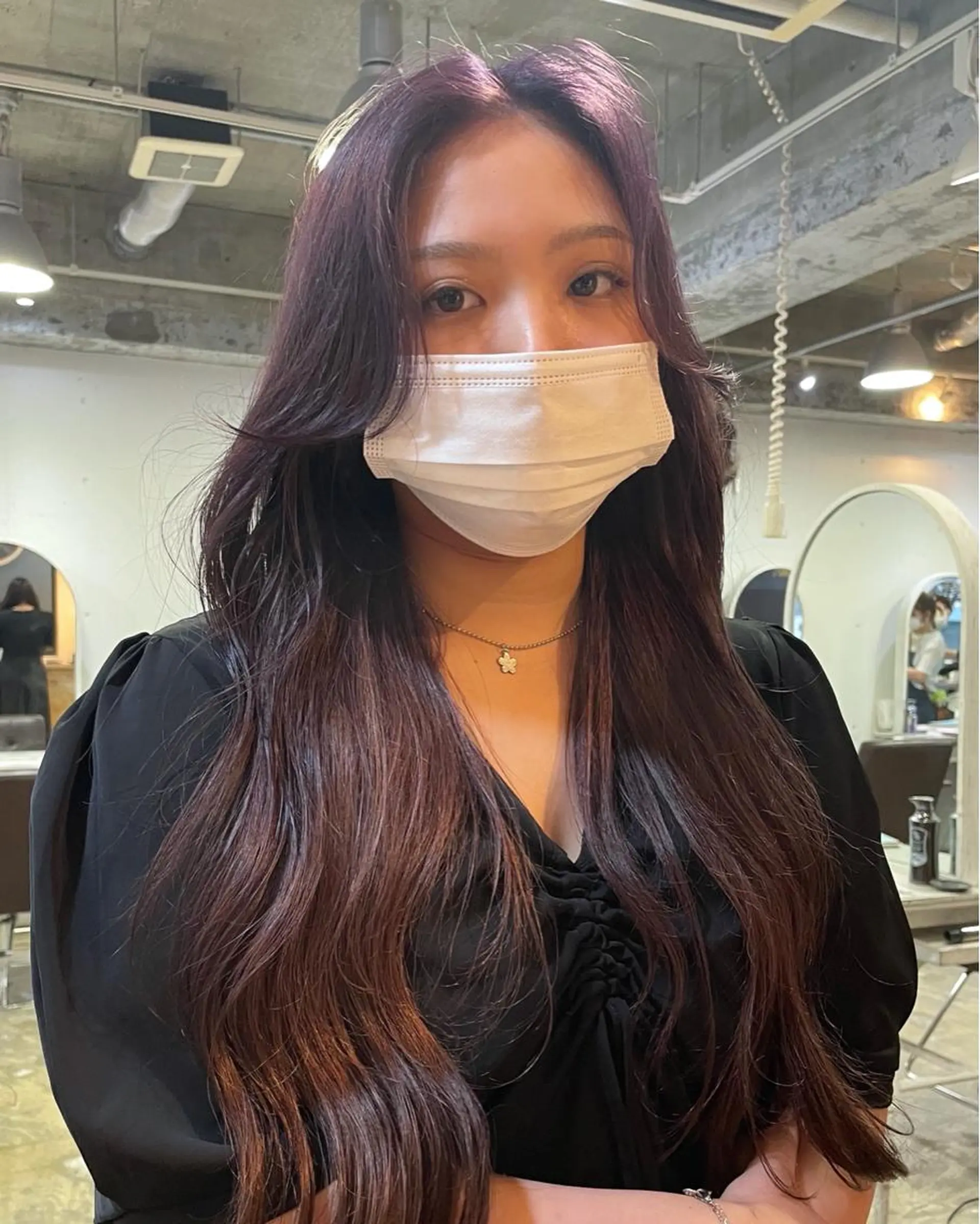 ロング カラー 🫧🇰🇷韓国ヘア レイヤー🐺Yutaのヘアスタイル