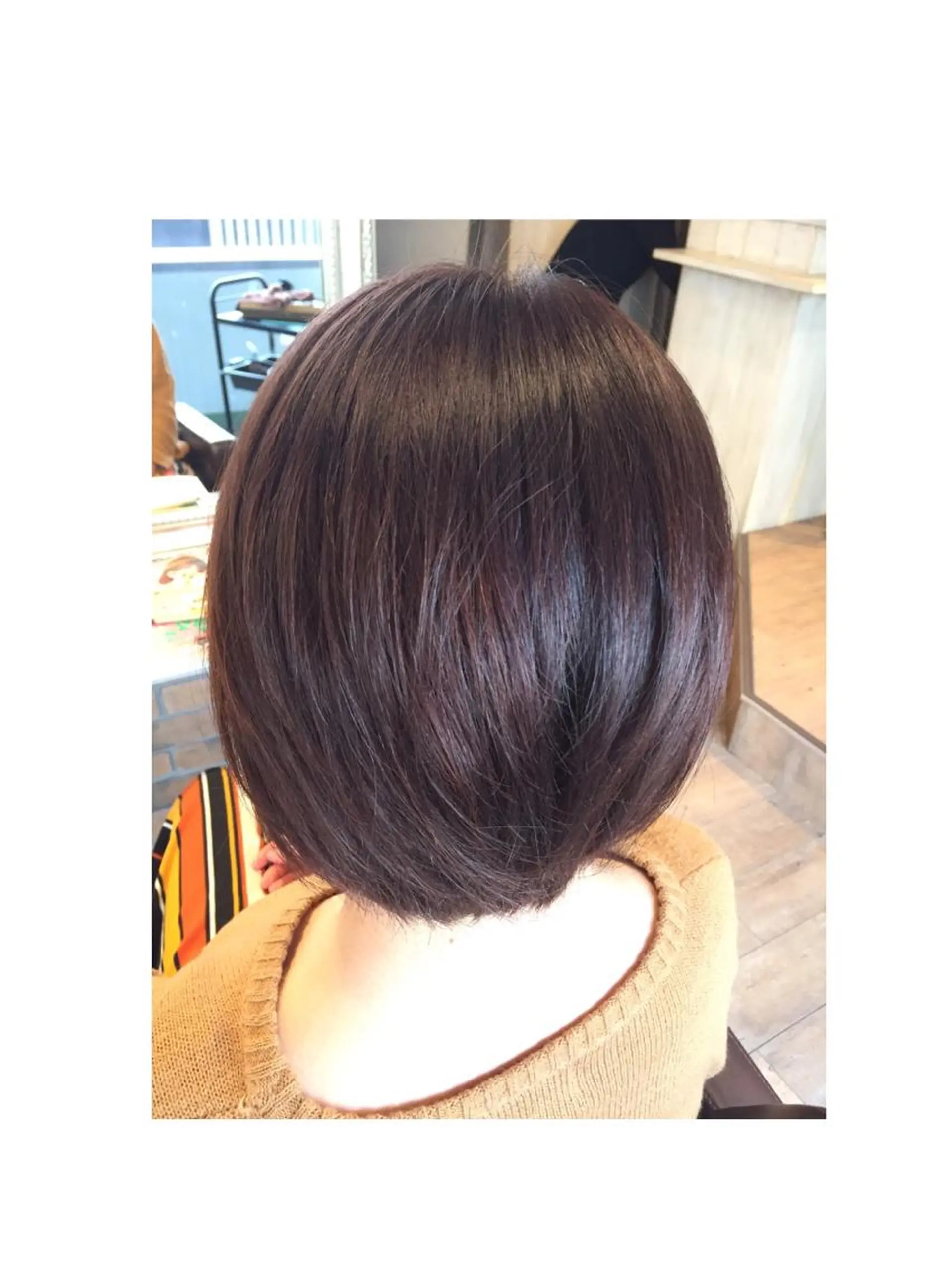 ショート カラー TERRACE 福島所属・shi hoのヘアスタイル