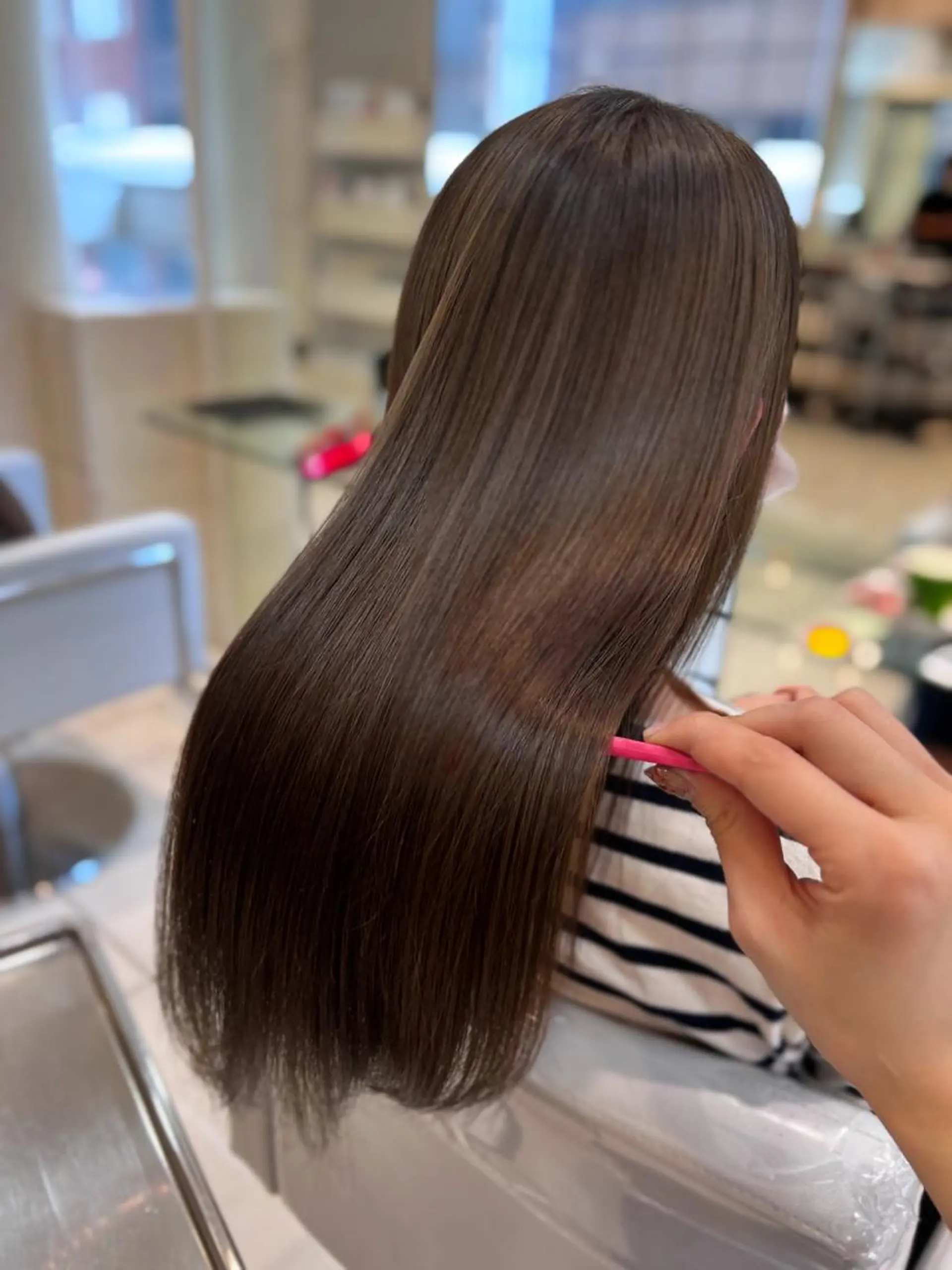 ロング カラー 髪質改善 Ash 銀座店所属・銀座/カラー 🎀momo🎀のヘアスタイル