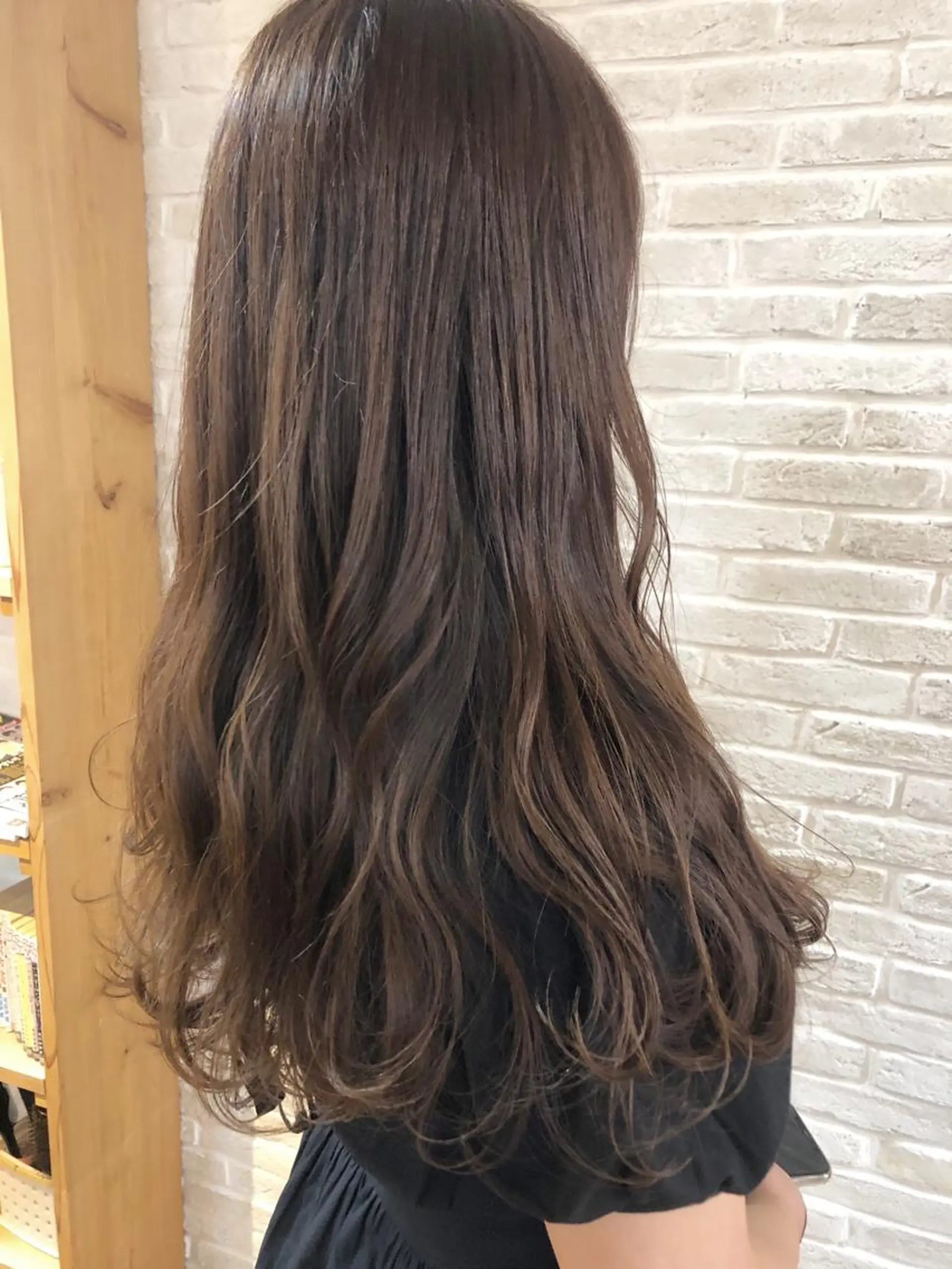 セミロング カラー hair salon Ranun髪質改善のヘアスタイル