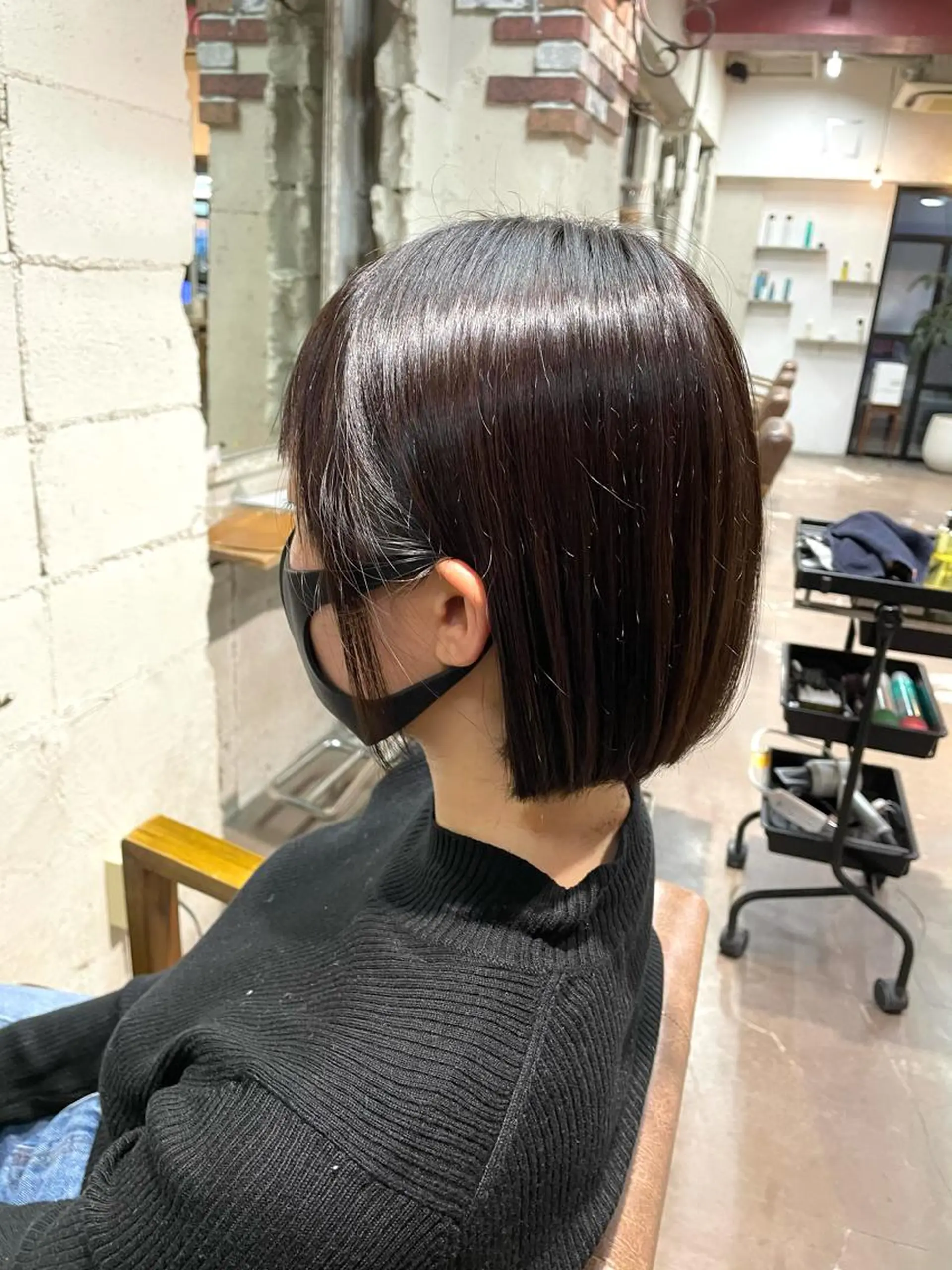 ショート ボブ 桐原 竜也のヘアスタイル