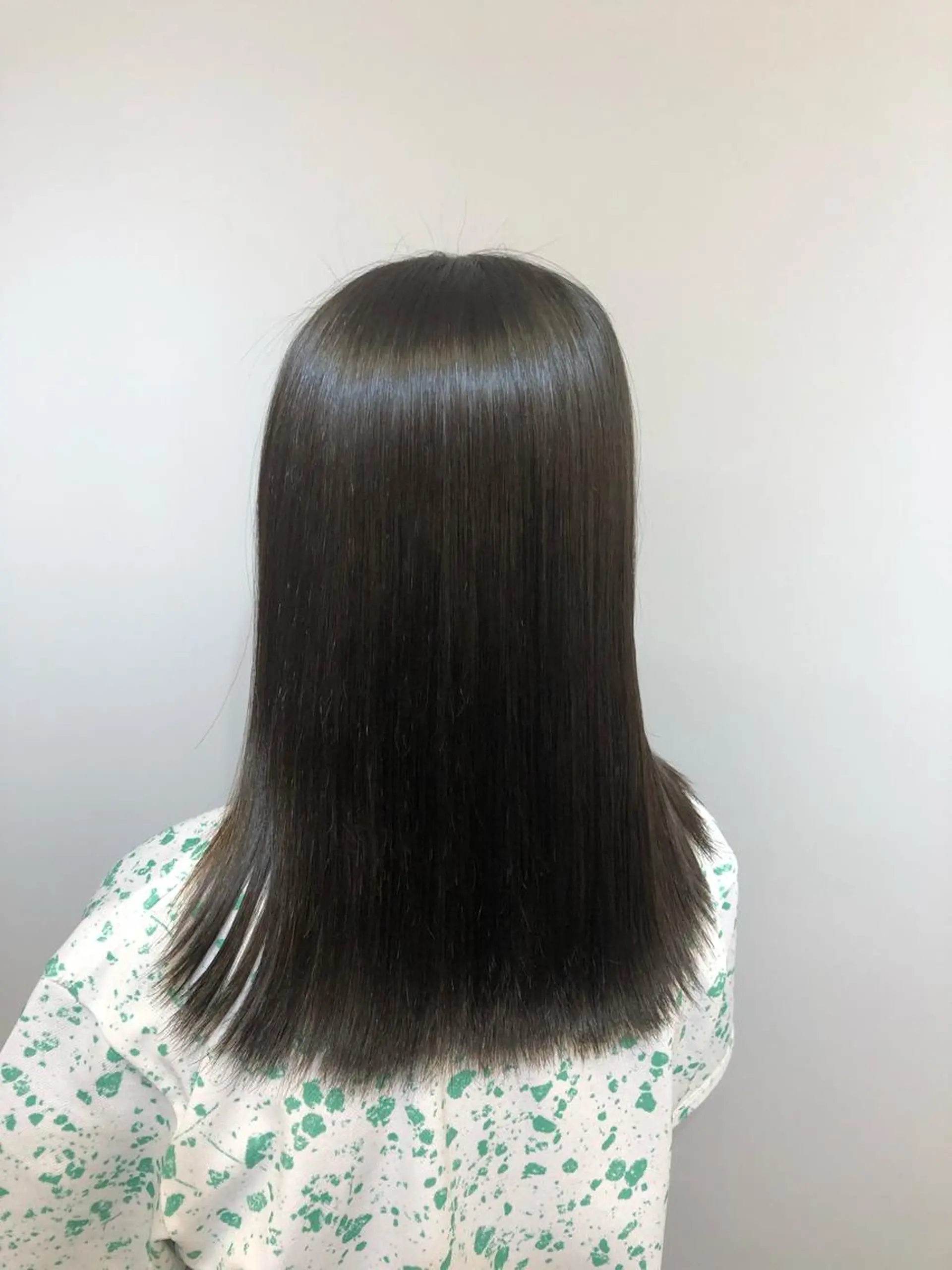 ミディアム 縮毛矯正 縮毛矯正 トリートメント 髪質改善/韓国風 /岡崎/松尾優依のヘアスタイル