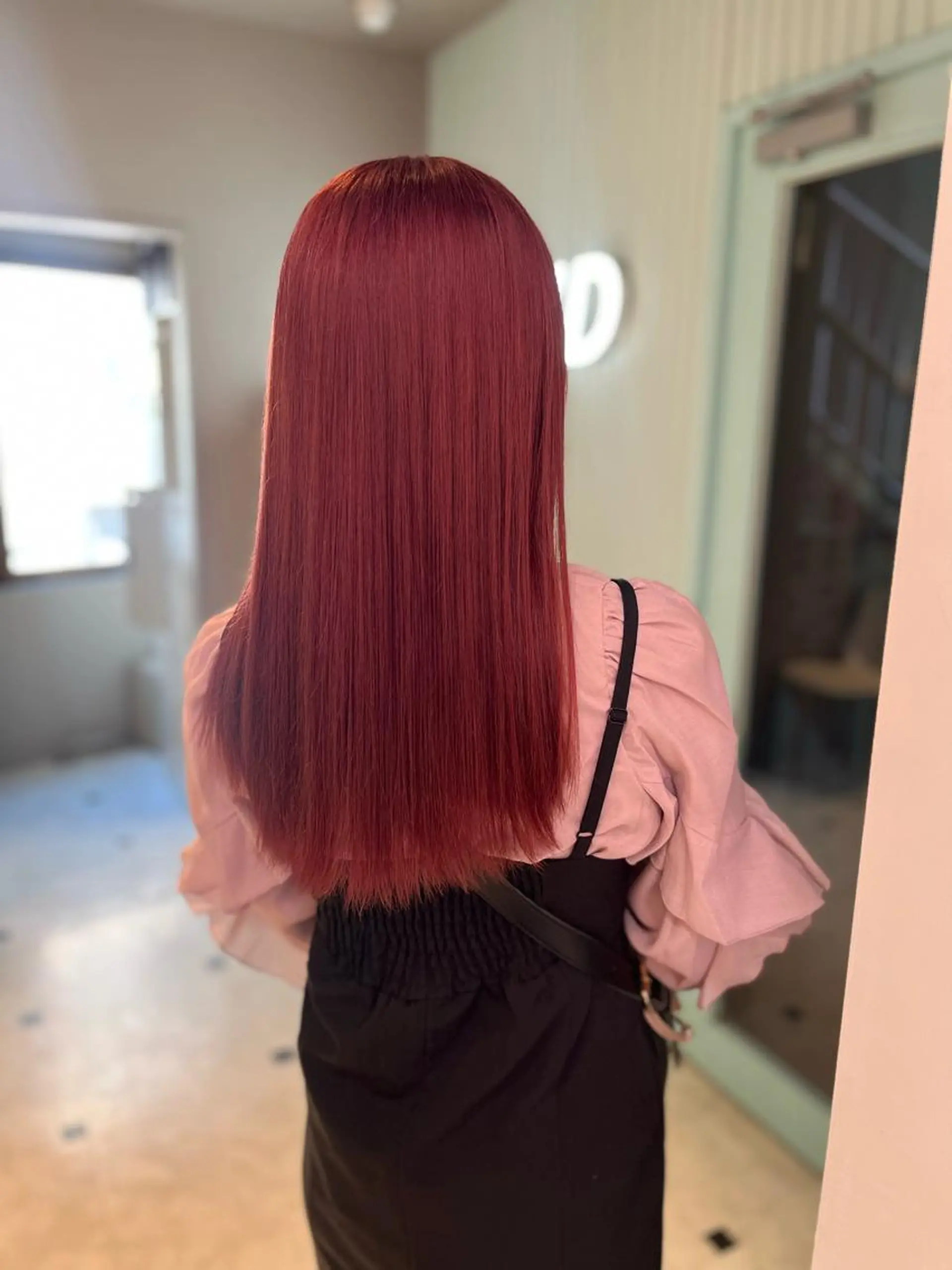 セミロング カラー ヘアアレンジ 愛されカラー🩷 はるなのヘアスタイル