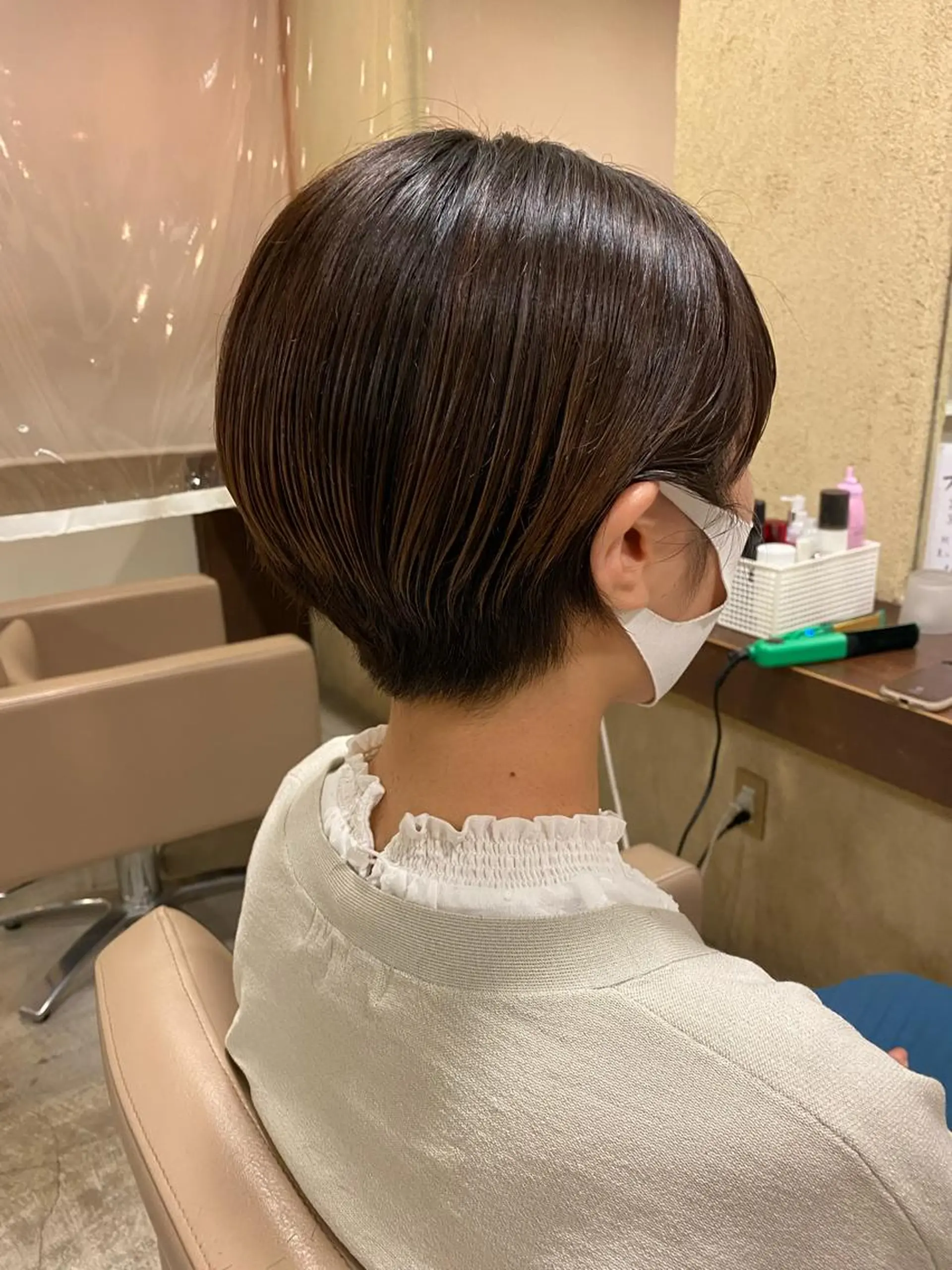 ショート カラー ヘアアレンジ ショートヘア 、 、のヘアスタイル