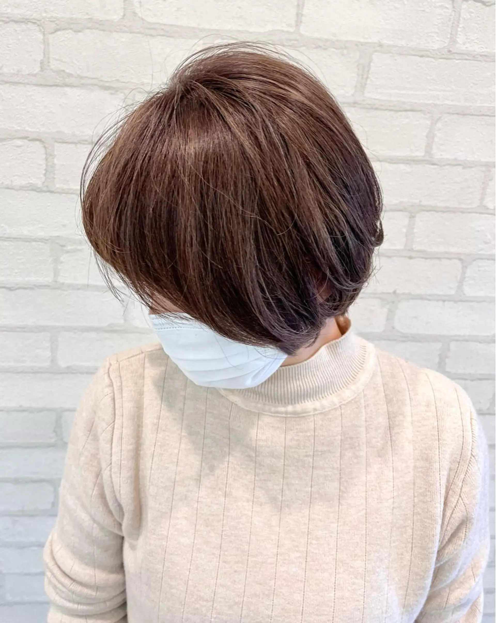 ショート カラー ブリーチ ケアブリーチ ハイライトカラー ハイライト 白髪世代の悩み解決 阿部耕大のヘアスタイル