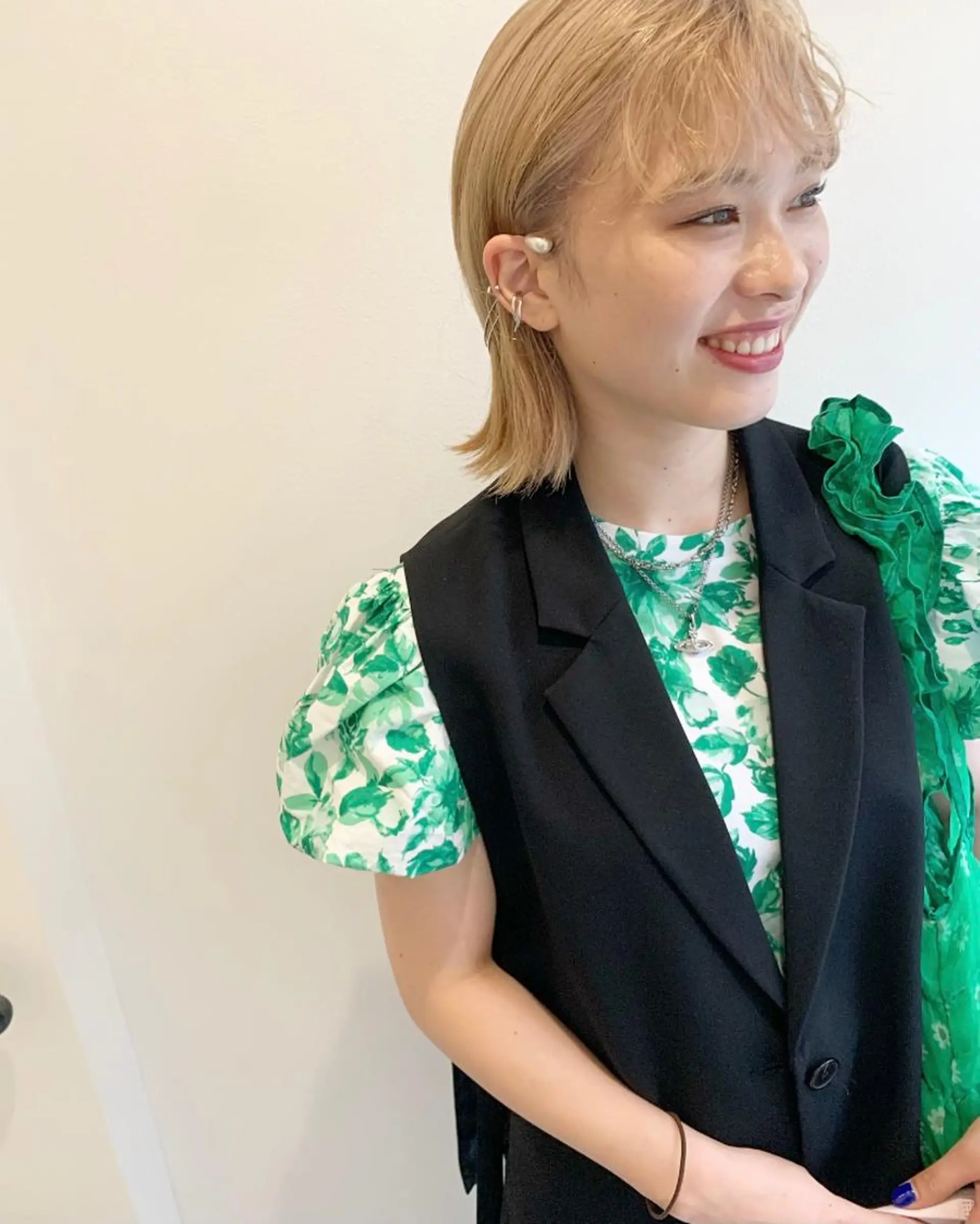 ショート カラー ヘアカラー MARU レイヤー/パーマのヘアスタイル