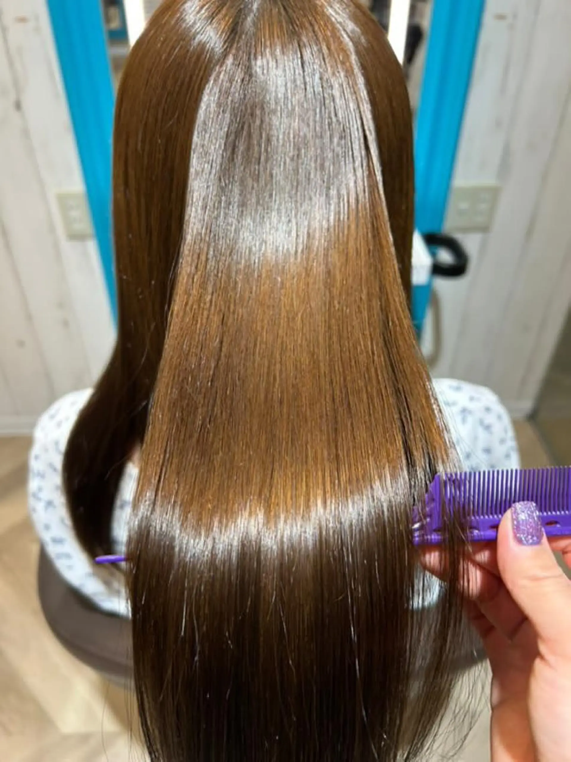 ロング 髪質改善　ブリーチ ｆｉｔｉ横須賀中央のヘアスタイル