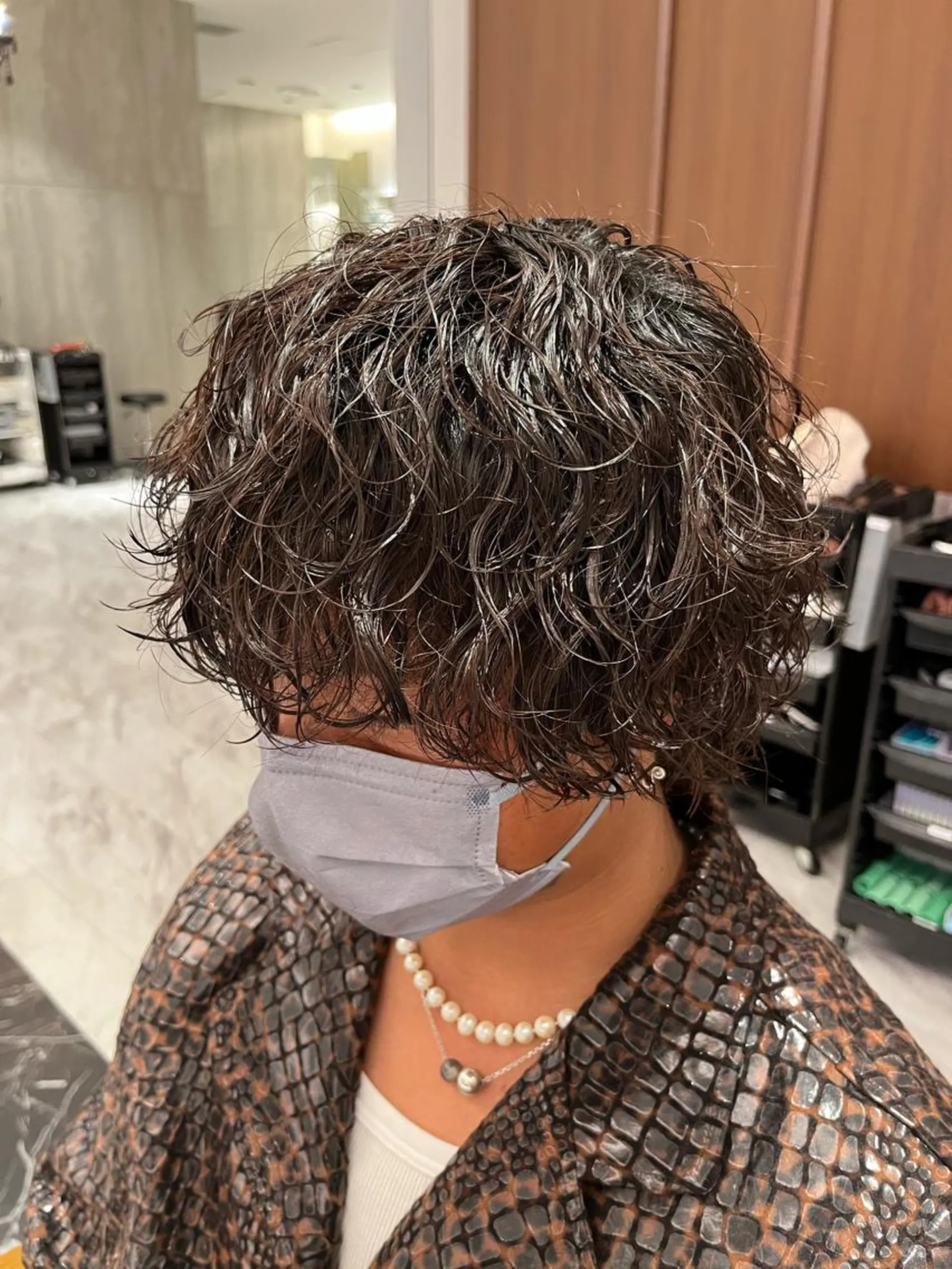 ミディアム パーマ メンズ WARREN・TRICOMI    NEW YORK所属・瀧野 翔吾【メンズ特化】のヘアスタイル