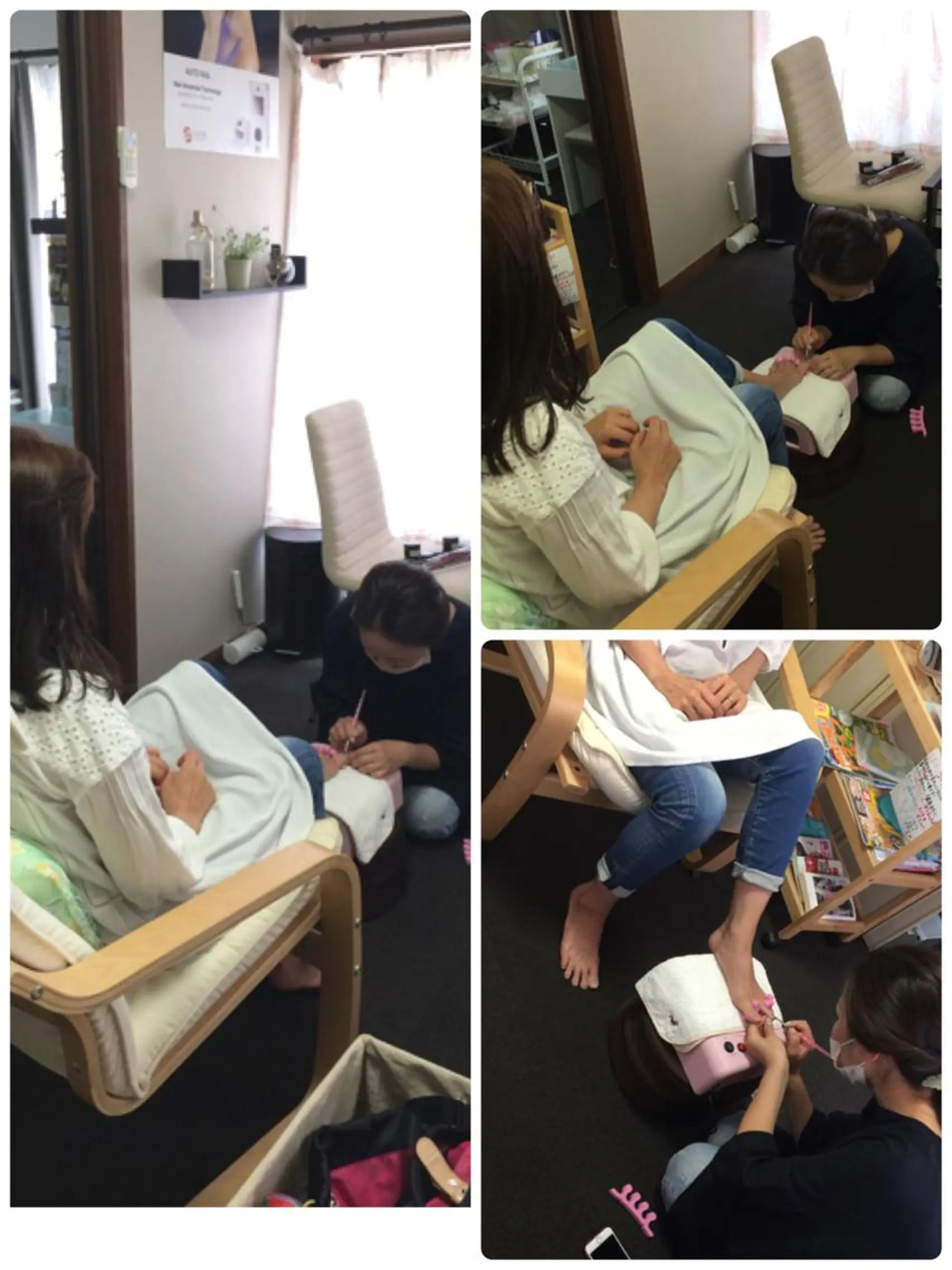 ネイル フットネイル ジェルネイル フットネイル 36周年トータルビューティーサロンmyroom所属・42周年ビューティ myroomのエステ・リラクイメージ