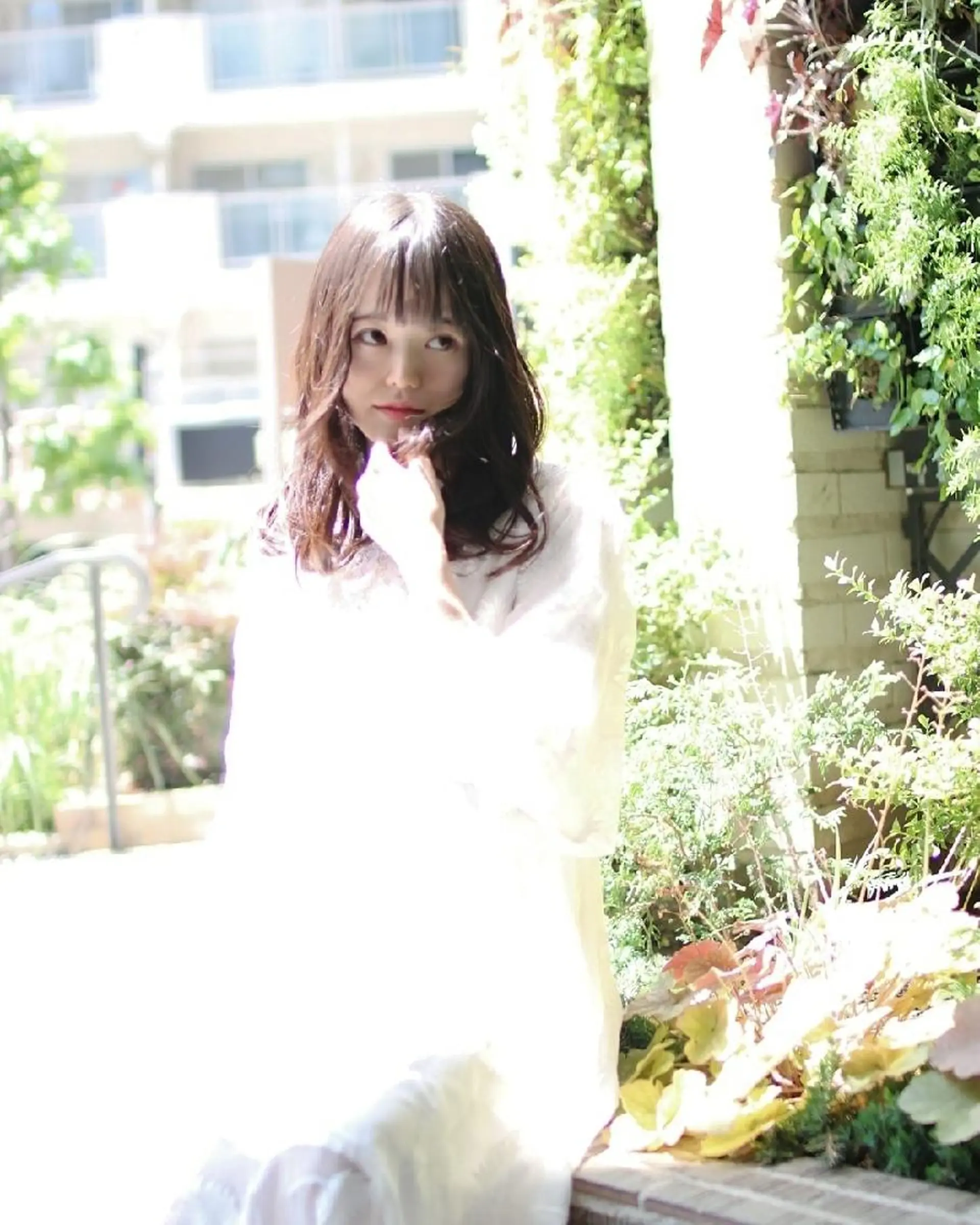 セミロング カット パーマ トリートメント Roji 米田 真一のヘアスタイル